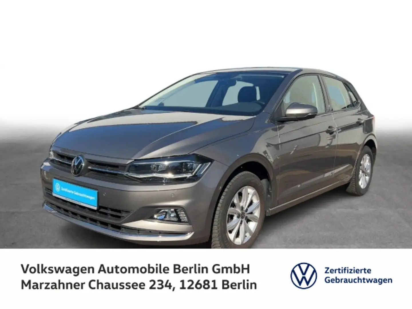 Volkswagen Polo 1.0 TSI DSG Highline Navi LED SHZ ACC PDC Grau - 1