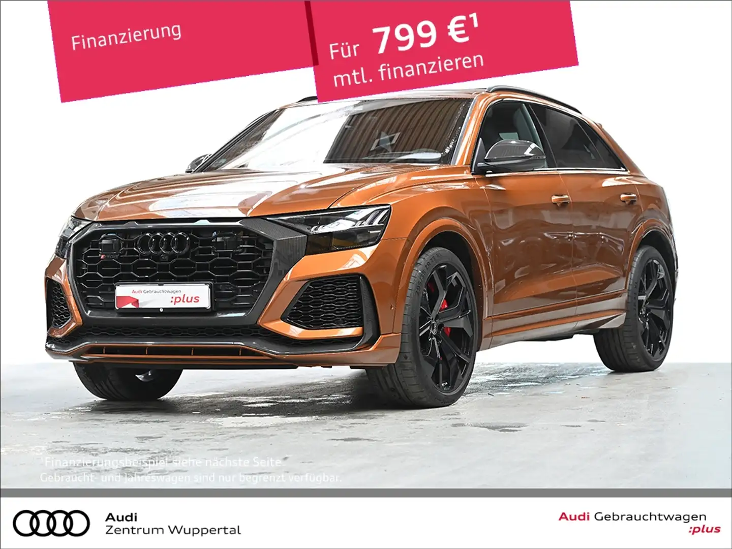 Audi RS Q8 4.0 TFSI ACC HEADUP PANO MATRIX B&O LUFT KAMERA Braun - 1
