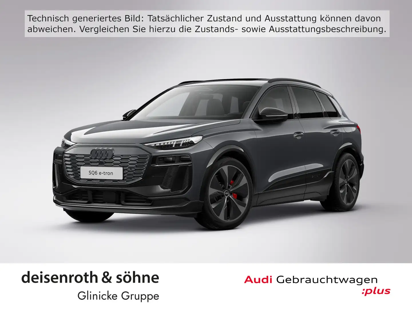 Audi SQ6 e-tron edOne/Pano/OLED/B&O/21"/Luft/Assi Grau - 1