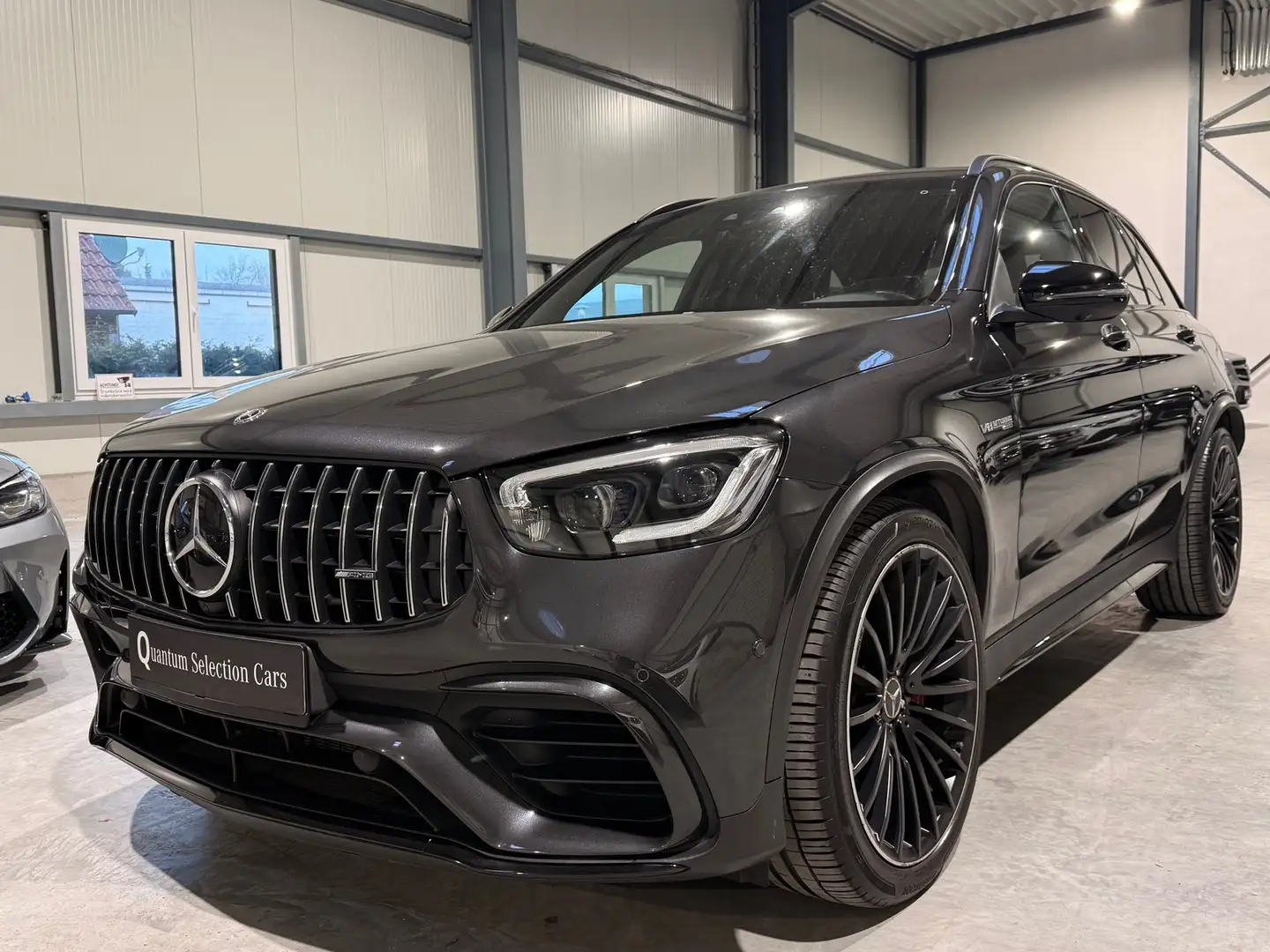 Mercedes-Benz GLC63 S 4Matic *Burmester*AHK*360*NIGHT*LED*KEYLES Gris - 1