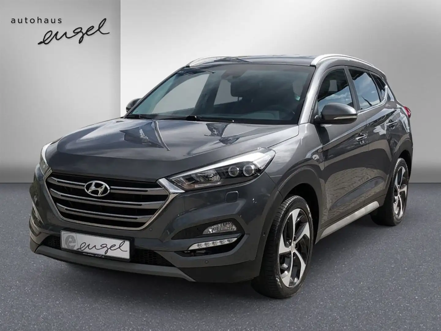Hyundai TUCSON Tucson1.6Turbo 4WD DCT Premium,NAVI,LED,KLIMA,SH Gris - 1