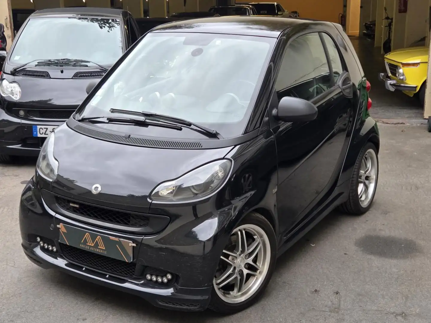 smart forTwo Smart Fortwo Coupe 1.0i - 102 - BV Softouch COUPE 2007 Brabus Xclusive PHASE 3 Schwarz - 1
