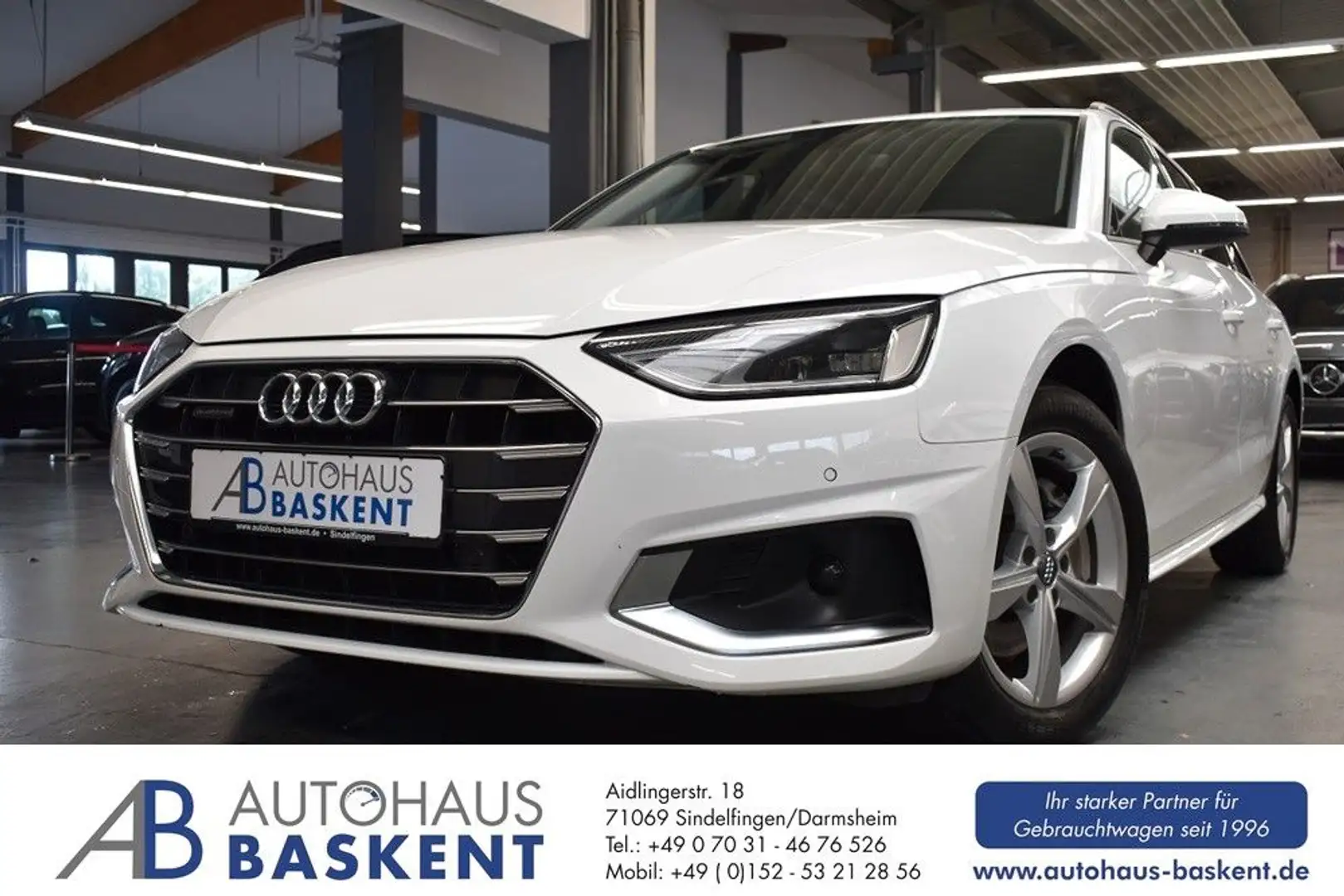 Audi A4 Avant 40 TDI quattro*STAND-HZ*LEDER*LED*SHZ* Weiß - 1