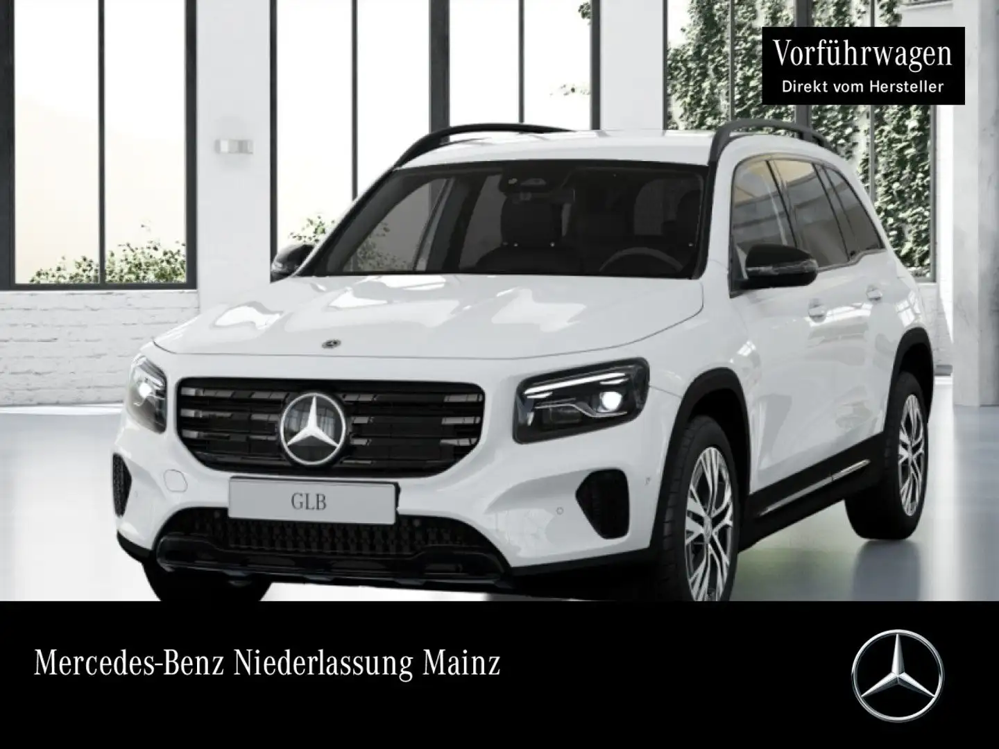 Mercedes-Benz GLB 200 PROGRESSIVE+NIGHT+AHK+MULTIBEAM+KAMERA+7G Weiß - 1