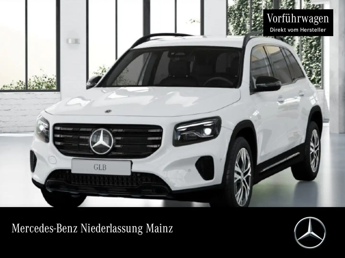 Mercedes-Benz GLB 200 PROGRESSIVE+NIGHT+AHK+MULTIBEAM+KAMERA+7G Blanc - 1