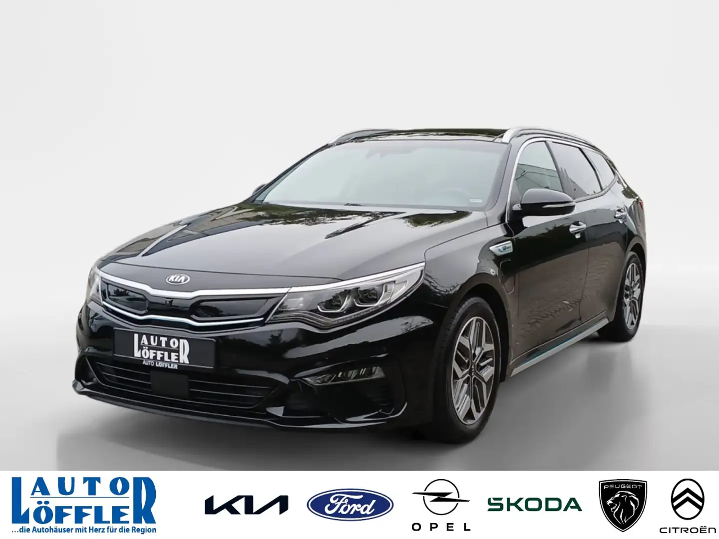 Kia Optima Sportswagon Spirit Hybrid (PHEV) NAVI^ Klima Navi Schwarz - 1