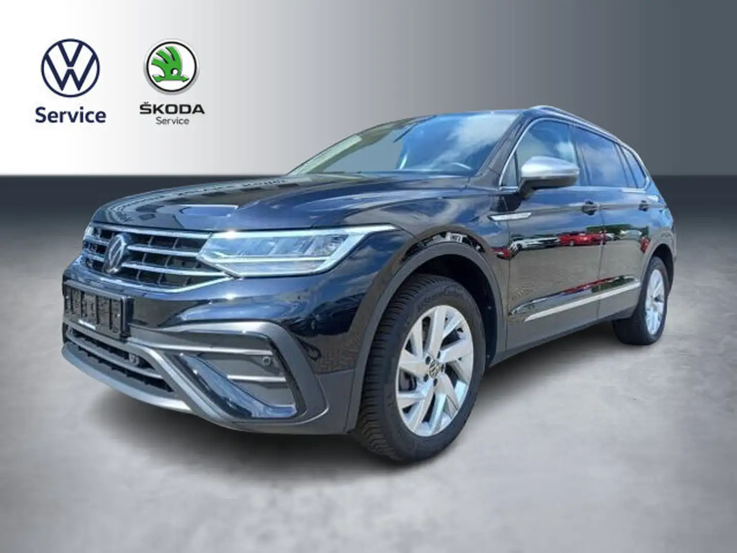 Volkswagen Tiguan Allspace Tiguan Allspace 2.0 TDI DSG AHK 7 Sitze Kamera Nero - 1