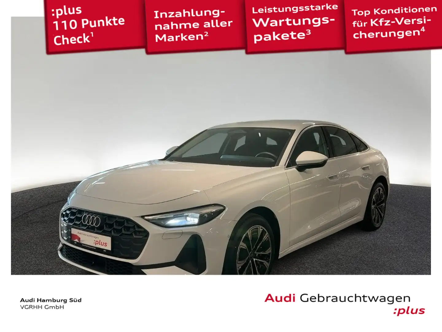 Audi A5 TFSI qu. S tronic NAVI/KAMERA/ACC Weiß - 1