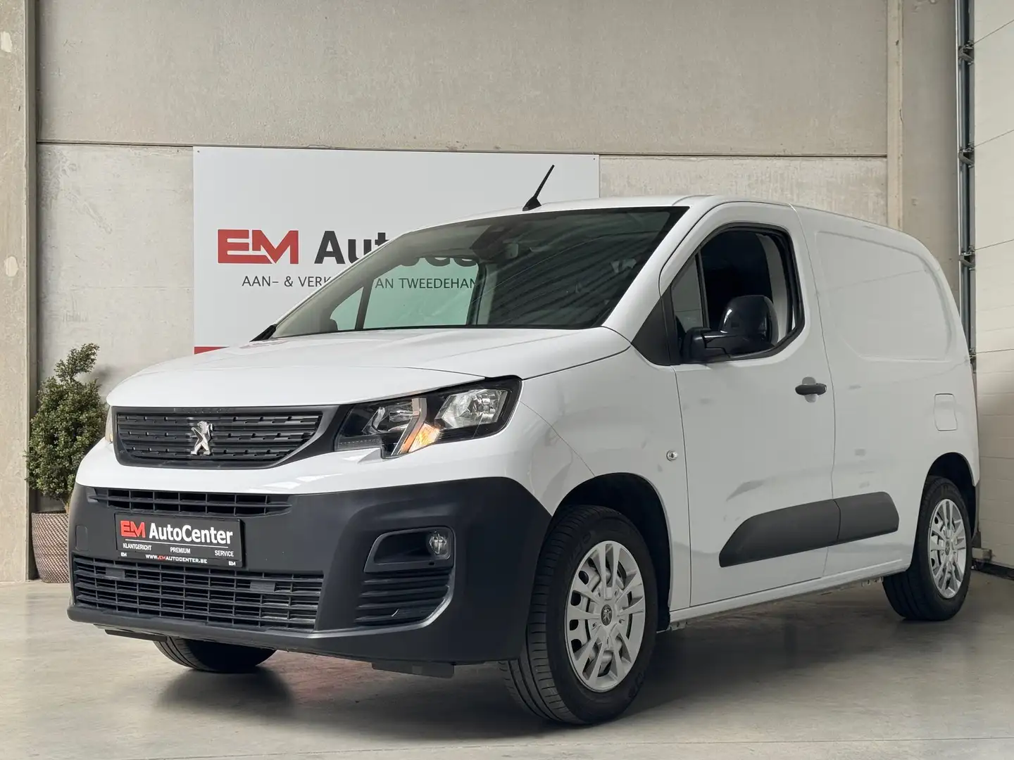 Peugeot Partner 1.5 BlueHDi 3-Zit Automaat-Cruise-DAB-Trekhaak-BTW Blanc - 1