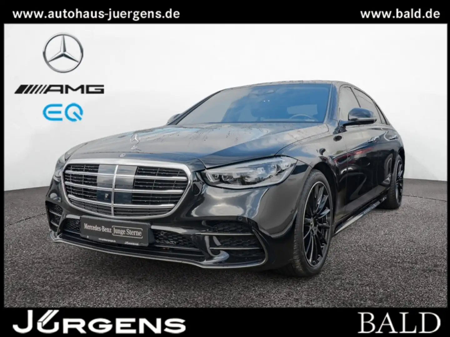 Mercedes-Benz S 580 e L AMG-Sport/Pano/Burm/Sitzklima/Night/20 Schwarz - 1