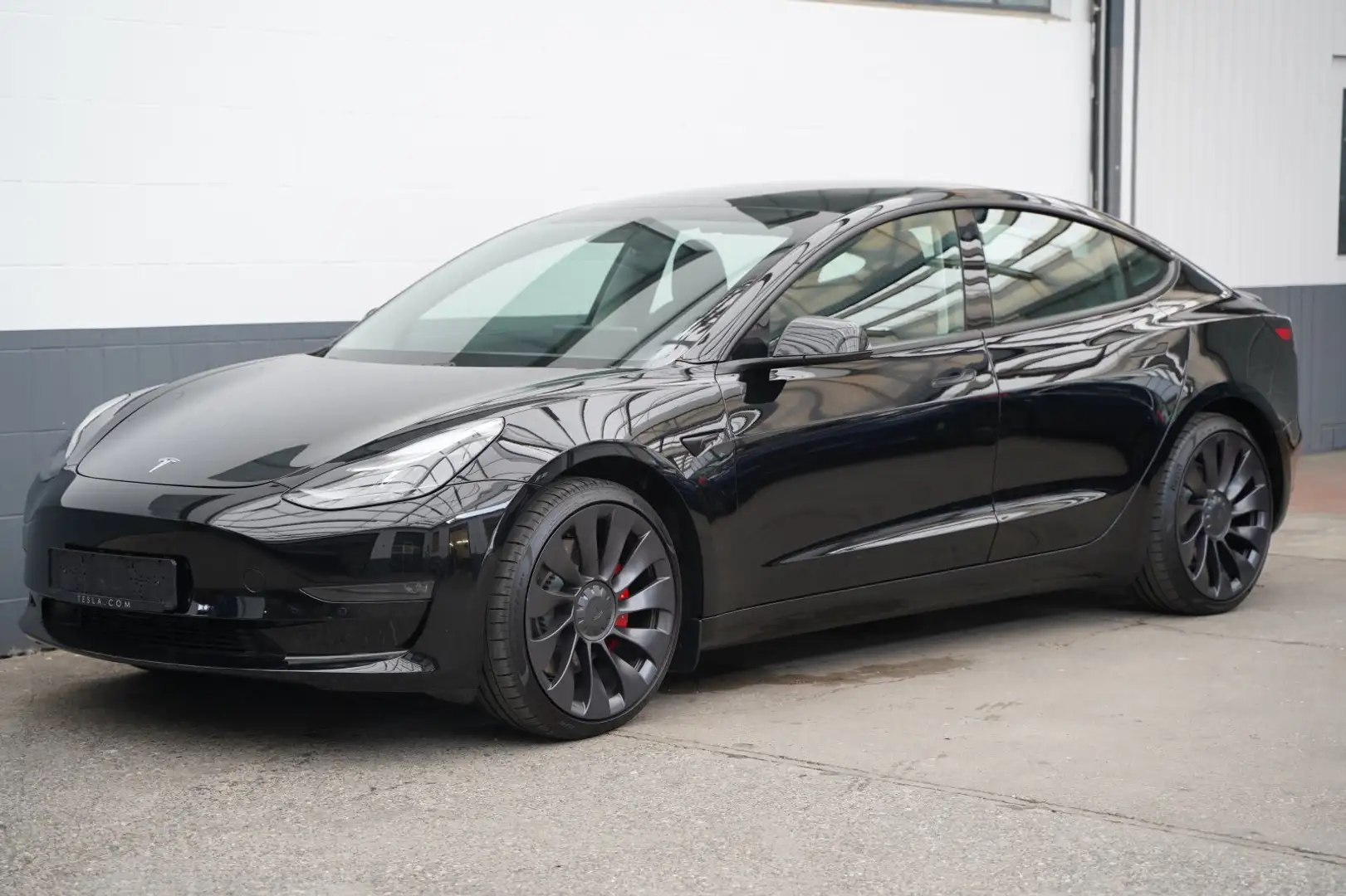 Tesla Model 3 Performance Zwart - 1