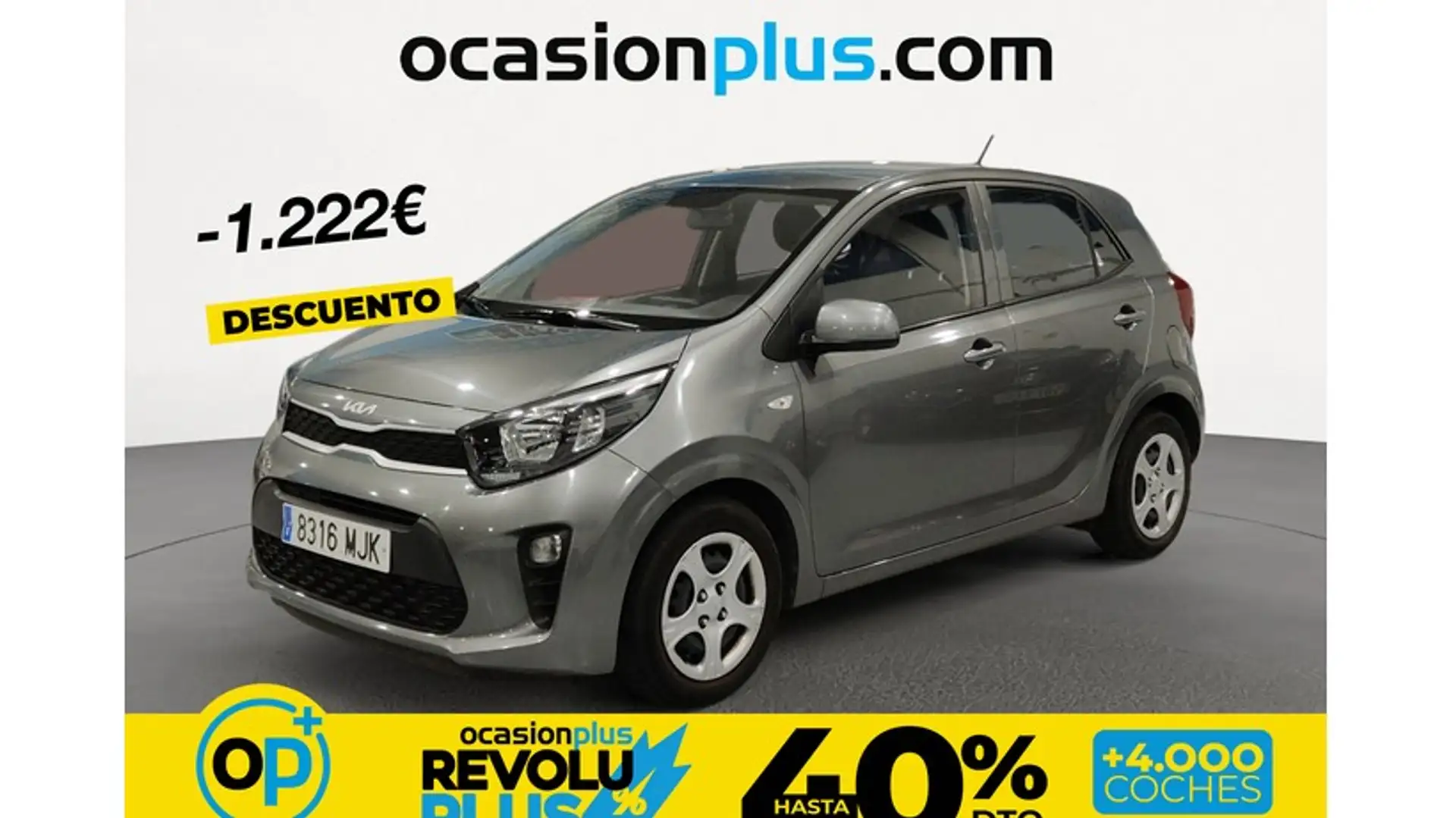 Kia Picanto 1.0 DPi Concept Gris - 1