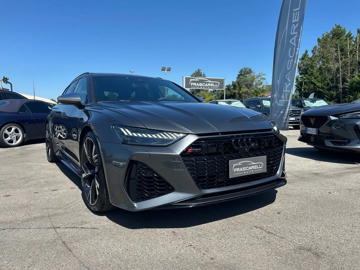 Audi RS6 RS6 Avant 4.0 mhev quattro /CARBOCERA/TETTO/FULL Gris - 1