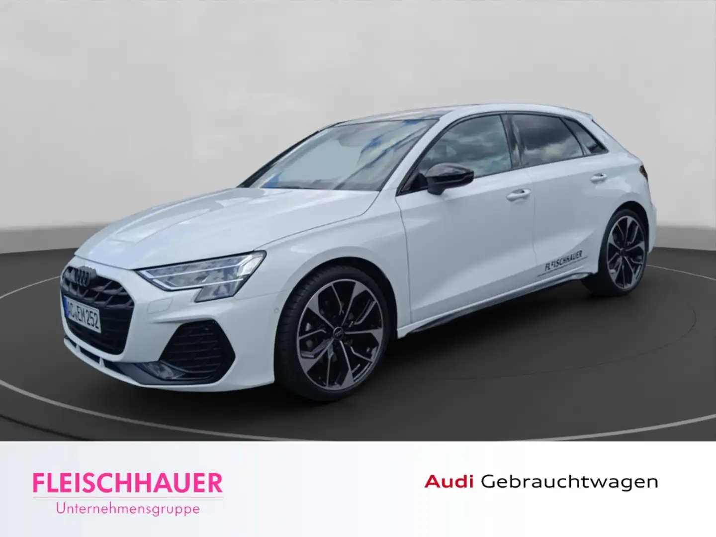 Audi A3 Sportback S line 35 TFSI S tronic+PANORAMA+NAVI+AC Blanc - 1