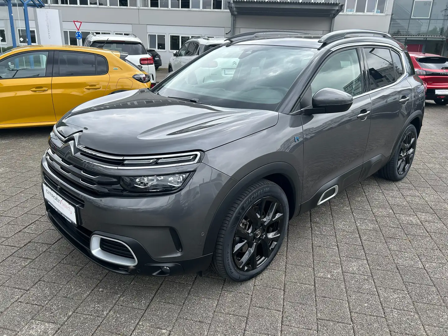 Citroen C5 Aircross Hybrid 225 S&S e-EAT8 Shine Pack Gris - 1