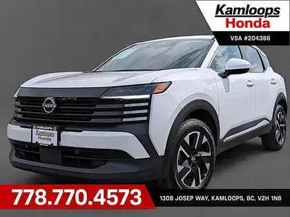 White 2025 Nissan Kicks SUV / Crossover All-Wheel Drive Automatic