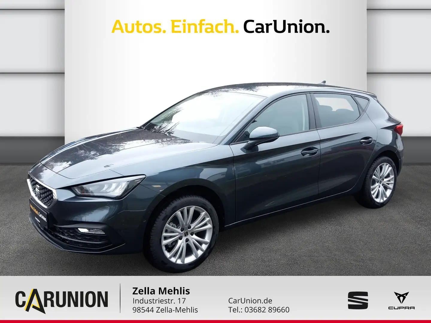 SEAT Leon Style Edition 1.5 eTSI 150 PS 7-Gang-DSG* Grijs - 1