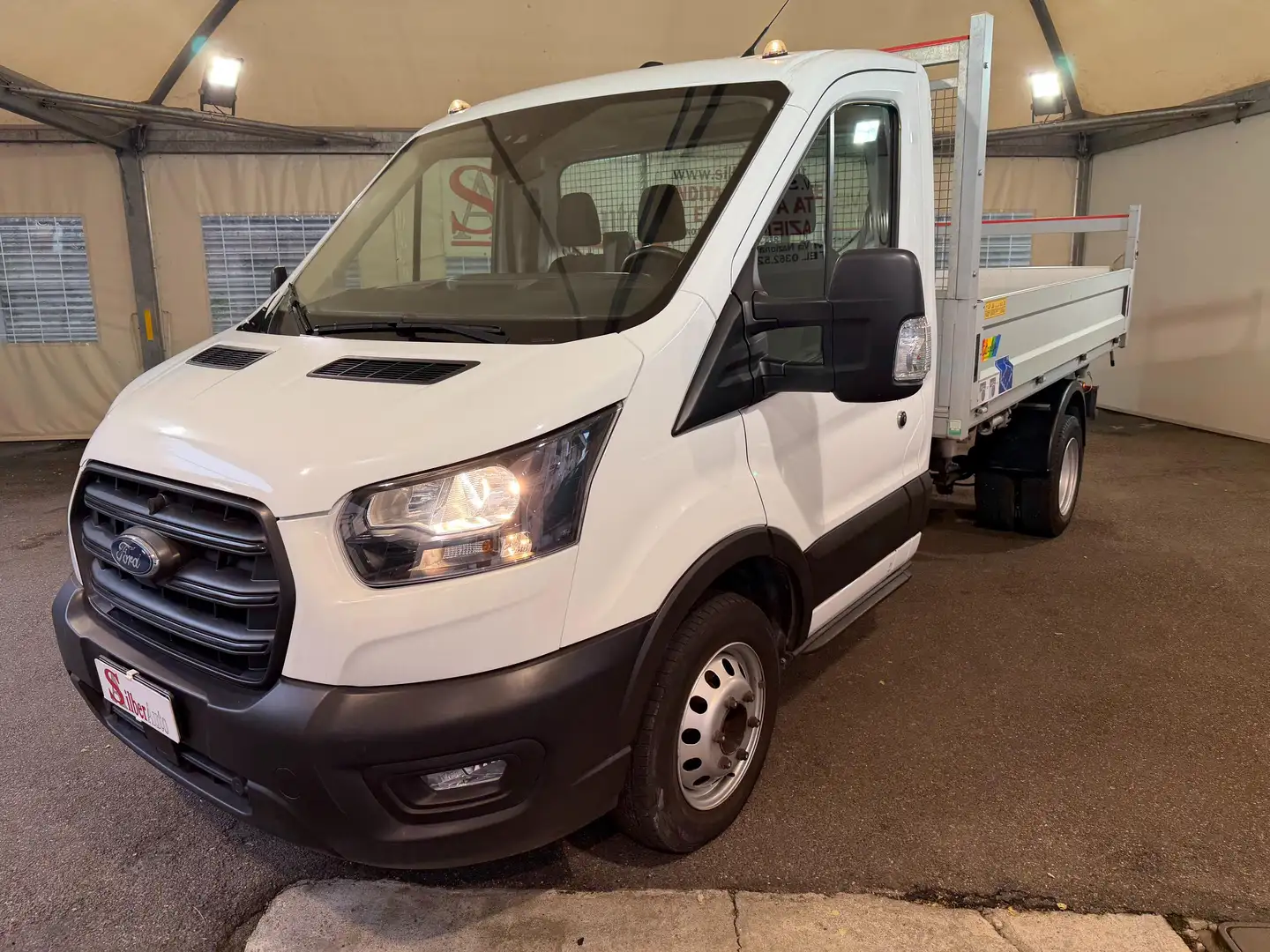 Ford Transit 350 2.0 tdci 170cv trend L2 RIBALTABILE TRILATERALE Bianco - 2