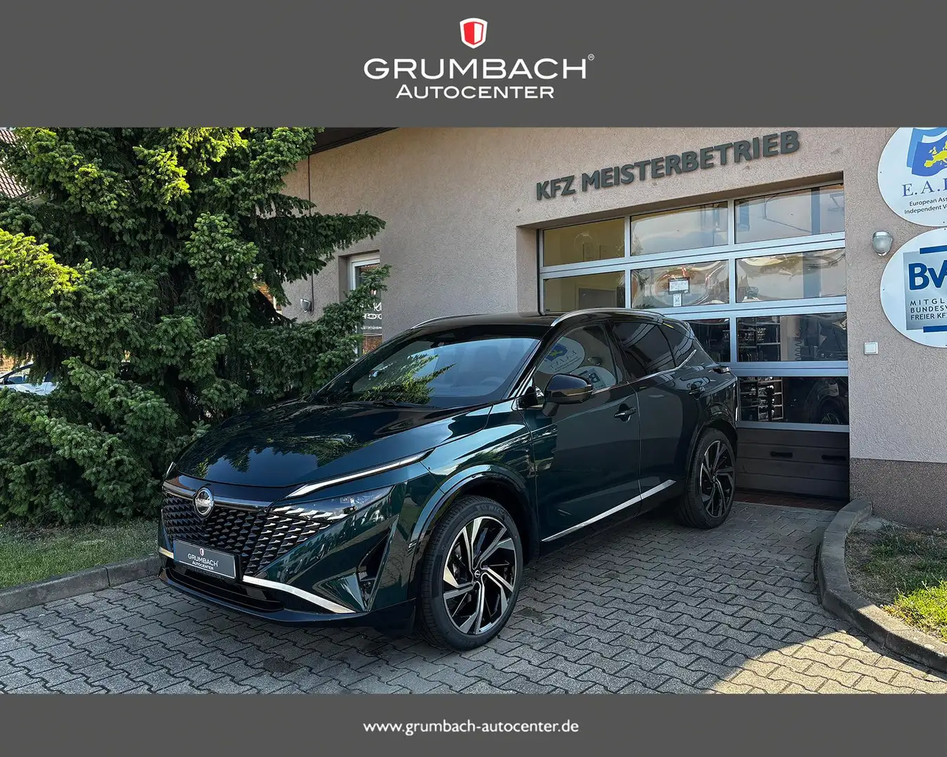 Nissan Qashqai TEKNA+ 1.3 DIG-T MHEV 116kw Xtronic 20Zoll Sitz... Verde - 1