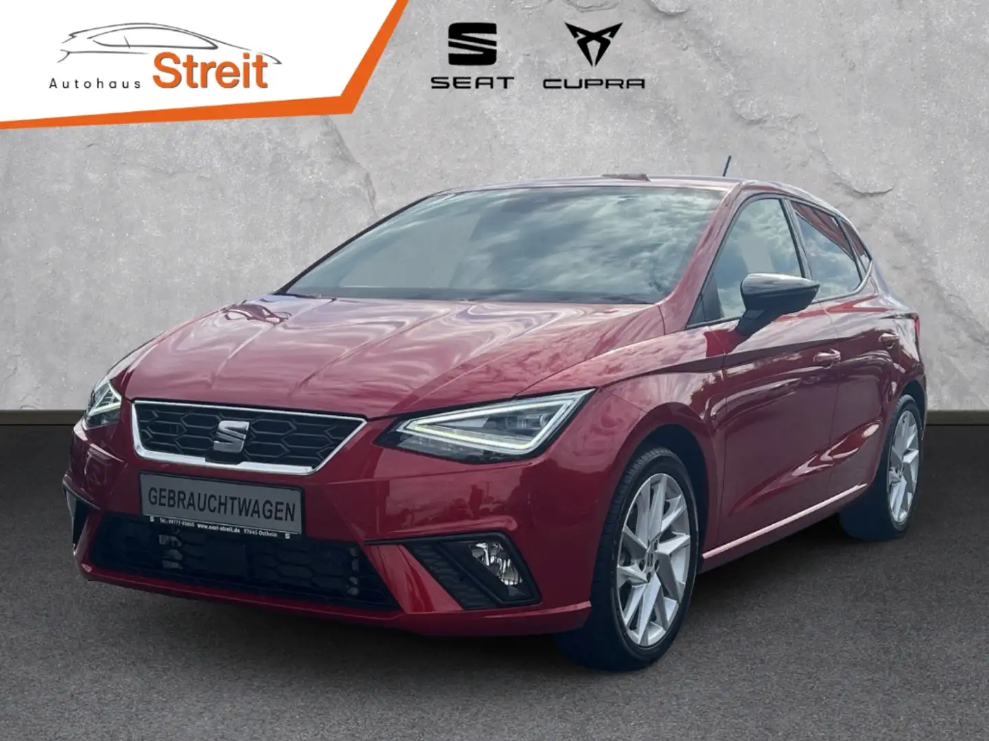 SEAT Ibiza FR 1.0 TSI 81 kW 6-Gang Navi Digitales Cockpit Sou Rouge - 1