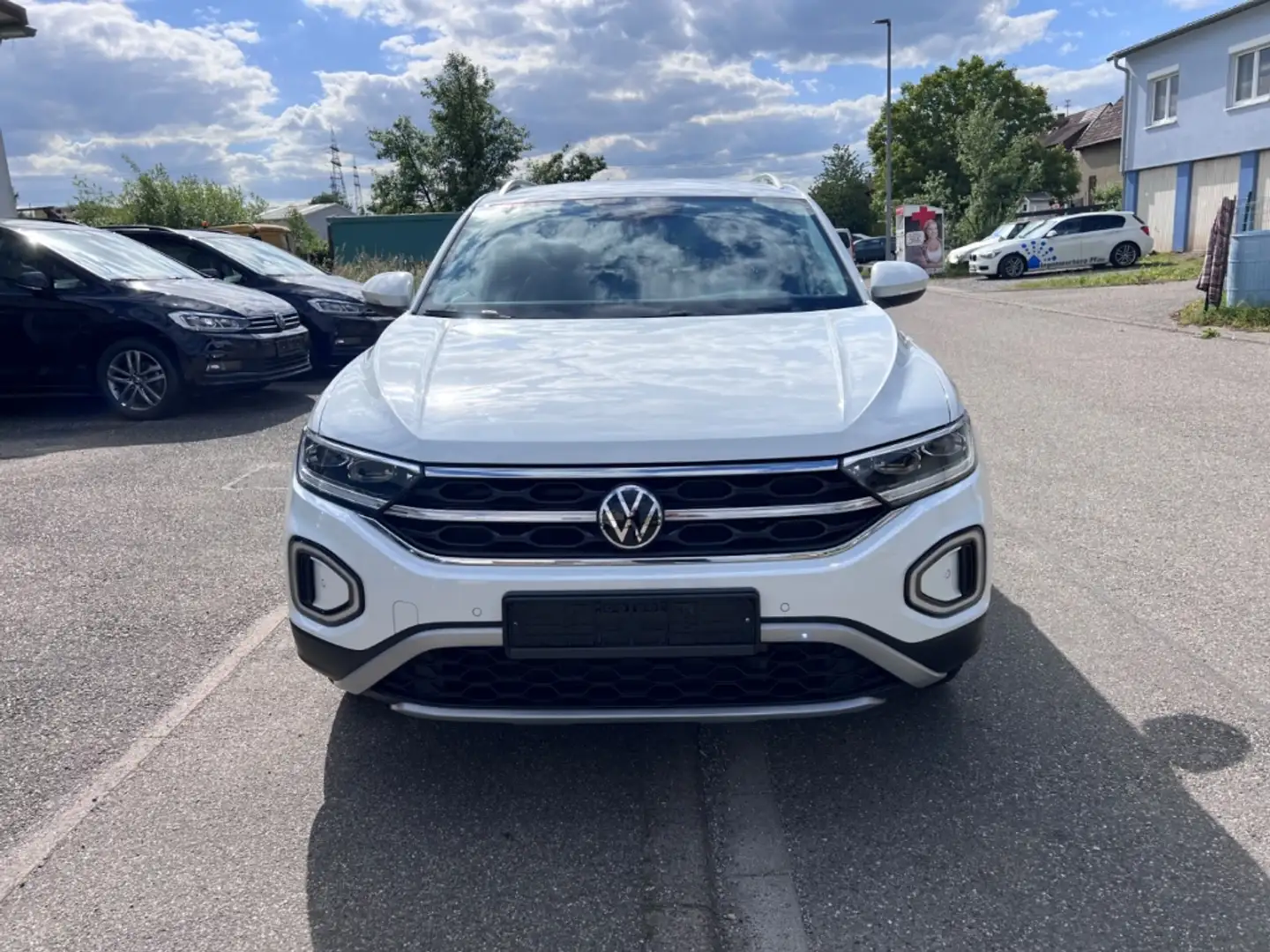 Volkswagen T-Roc 1.0TSI Style ACC DCP IQ-LED NAVI PDC SHZ Blanc - 2