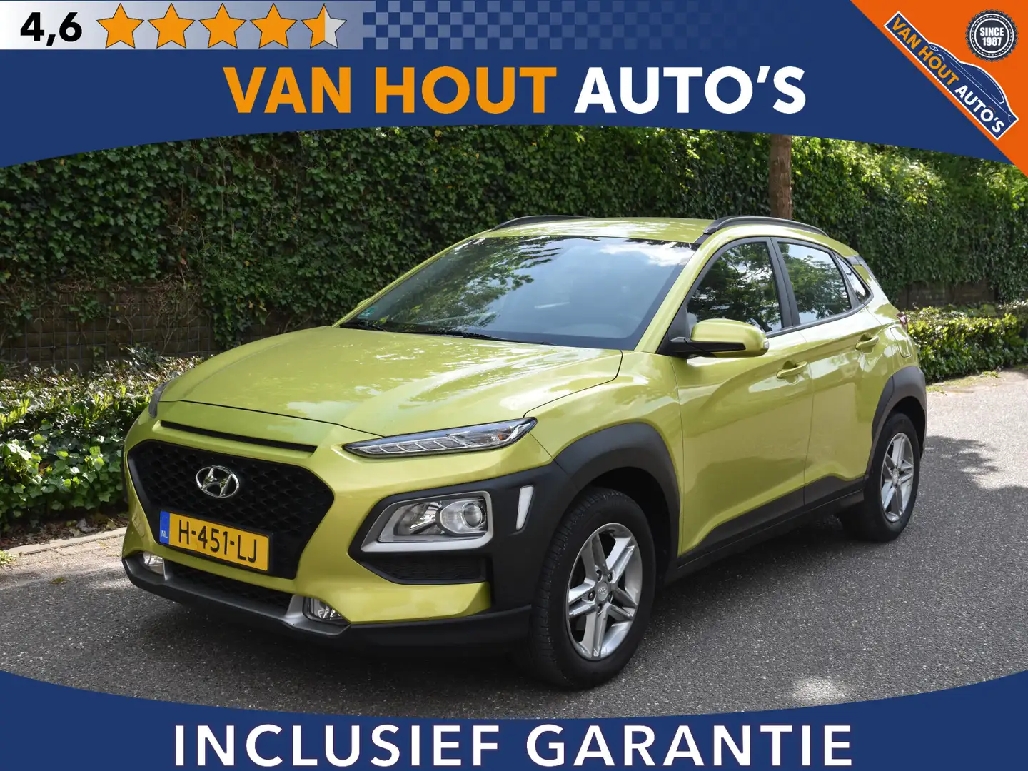 Hyundai KONA 1.0 T-GDI Comfort | CAMERA | CARPLAY Grün - 1