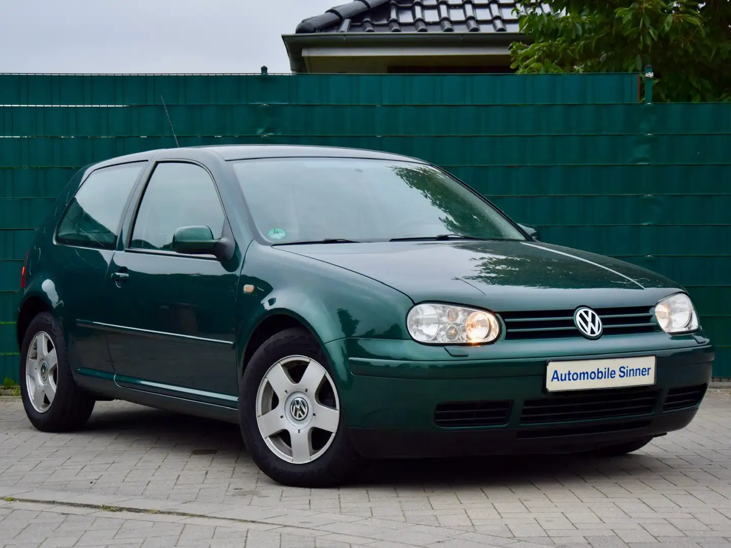 Volkswagen Golf Golf IV 1.6l SHZ+ Klima+ 1-Hand+ Rentner+ Top+++ Grün - 2