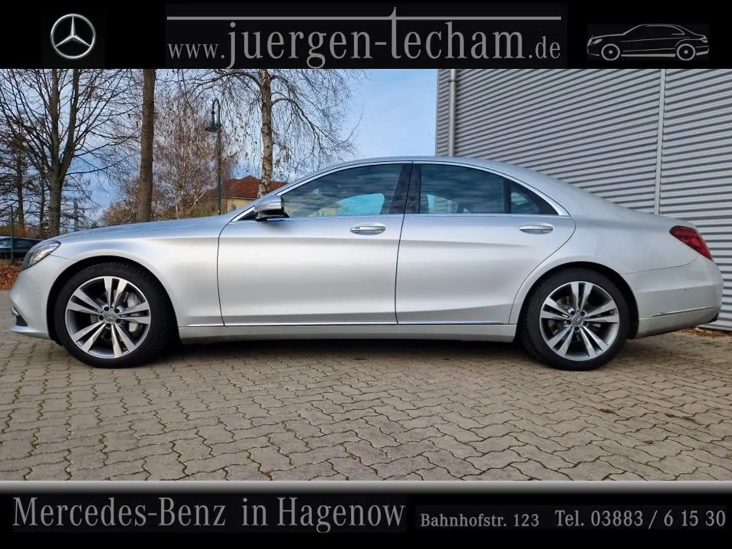 Mercedes-Benz S 350 d Silber - 2