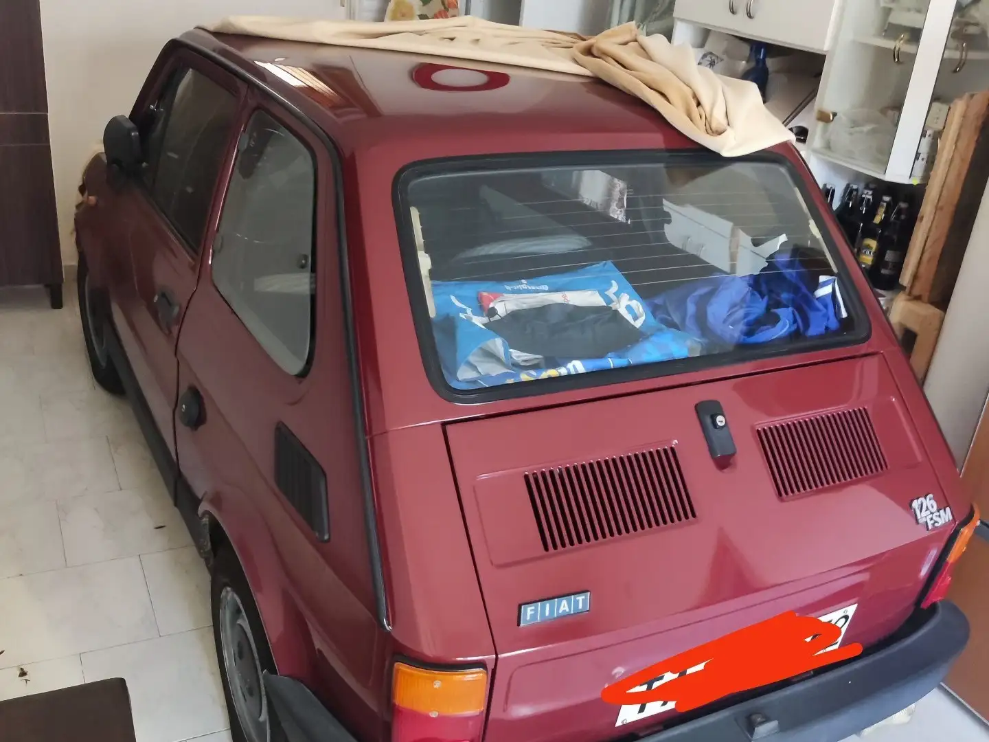 Fiat 126 704 Up Чорний - 2