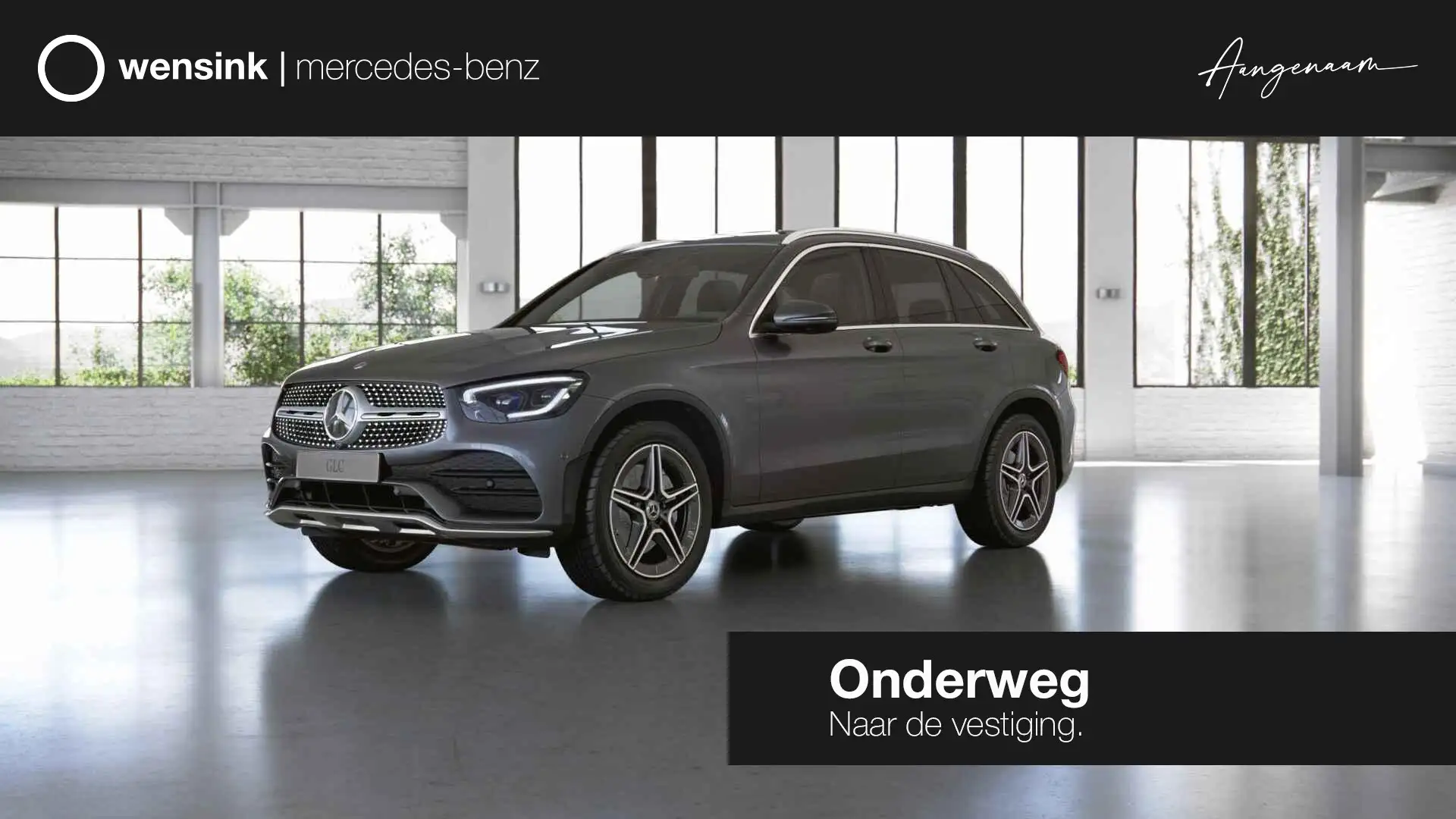 Mercedes-Benz GLC 200 Business Solution AMG | Widescreen | Lederen bekle Gris - 1