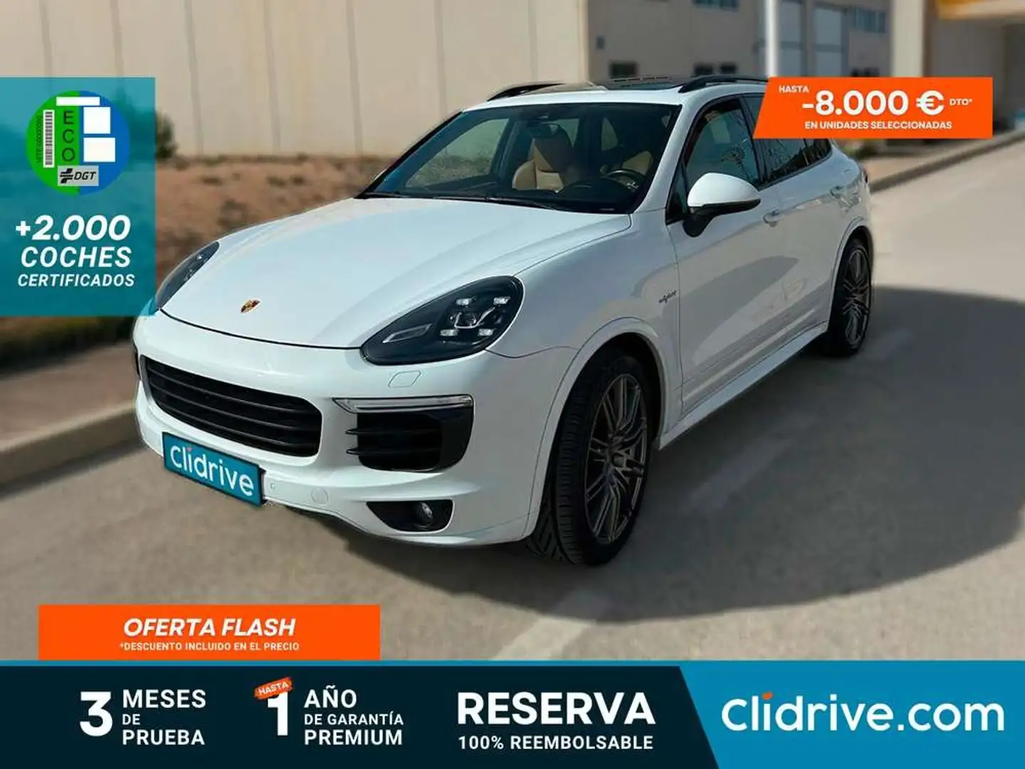 Porsche Cayenne S EHybrid Blanco - 1