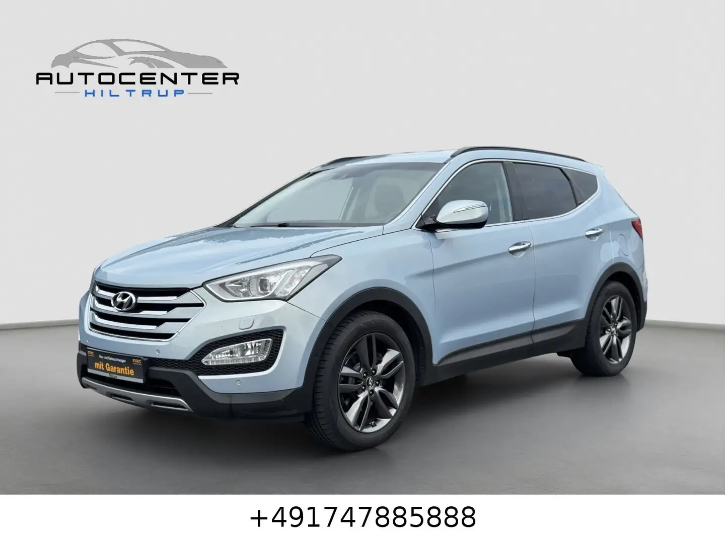 Hyundai SANTA FE Premium 4WD/Leder/Navi/Kamera/AHK/Xenon Bleu - 1