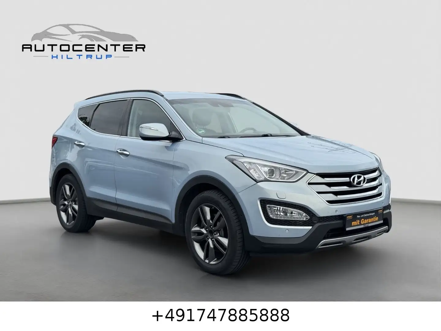 Hyundai SANTA FE Premium 4WD/Leder/Navi/Kamera/AHK/Xenon Bleu - 2