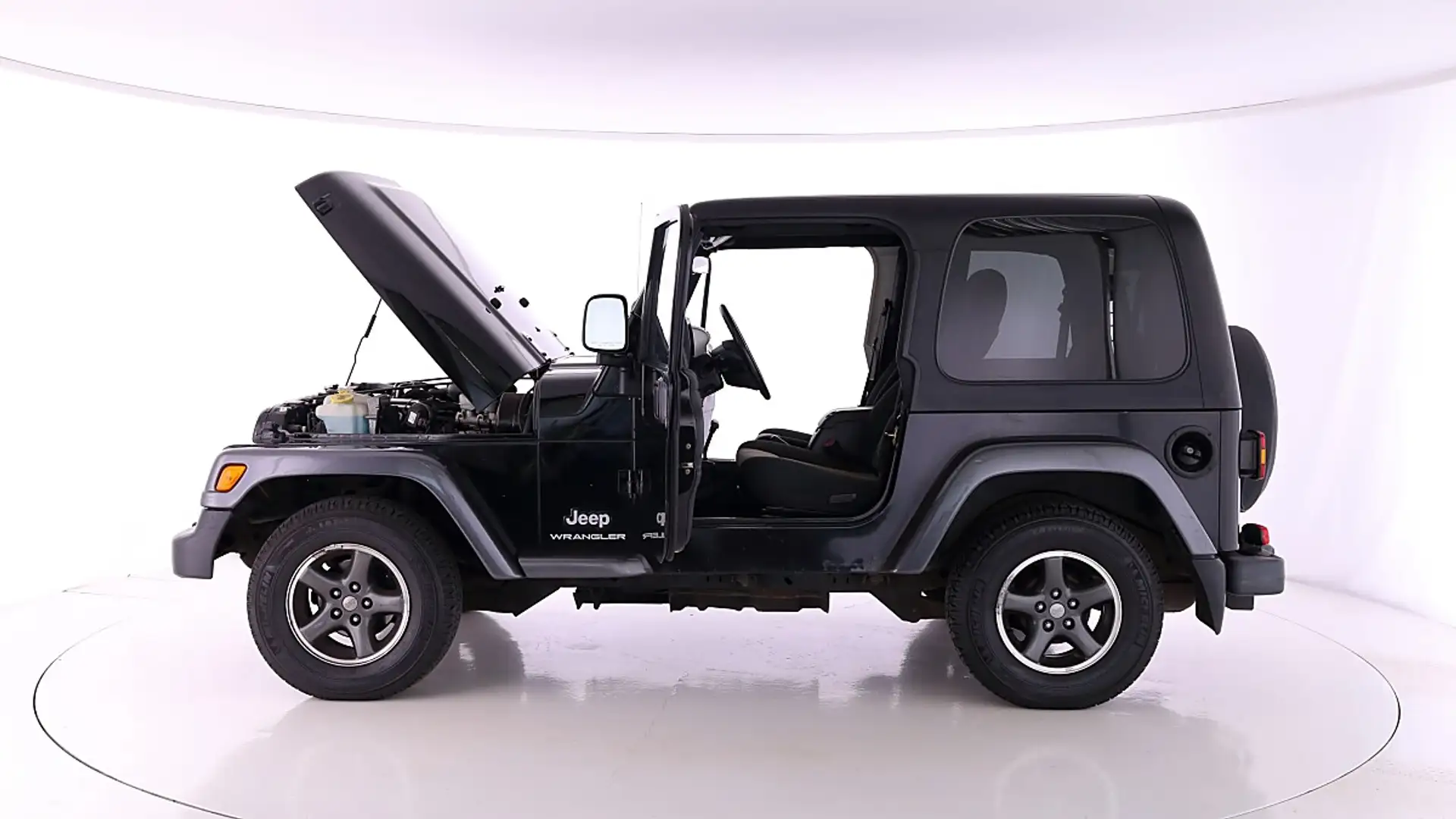 Jeep Wrangler 4,0 Sport Hard Top Aut. Schwarz - 2