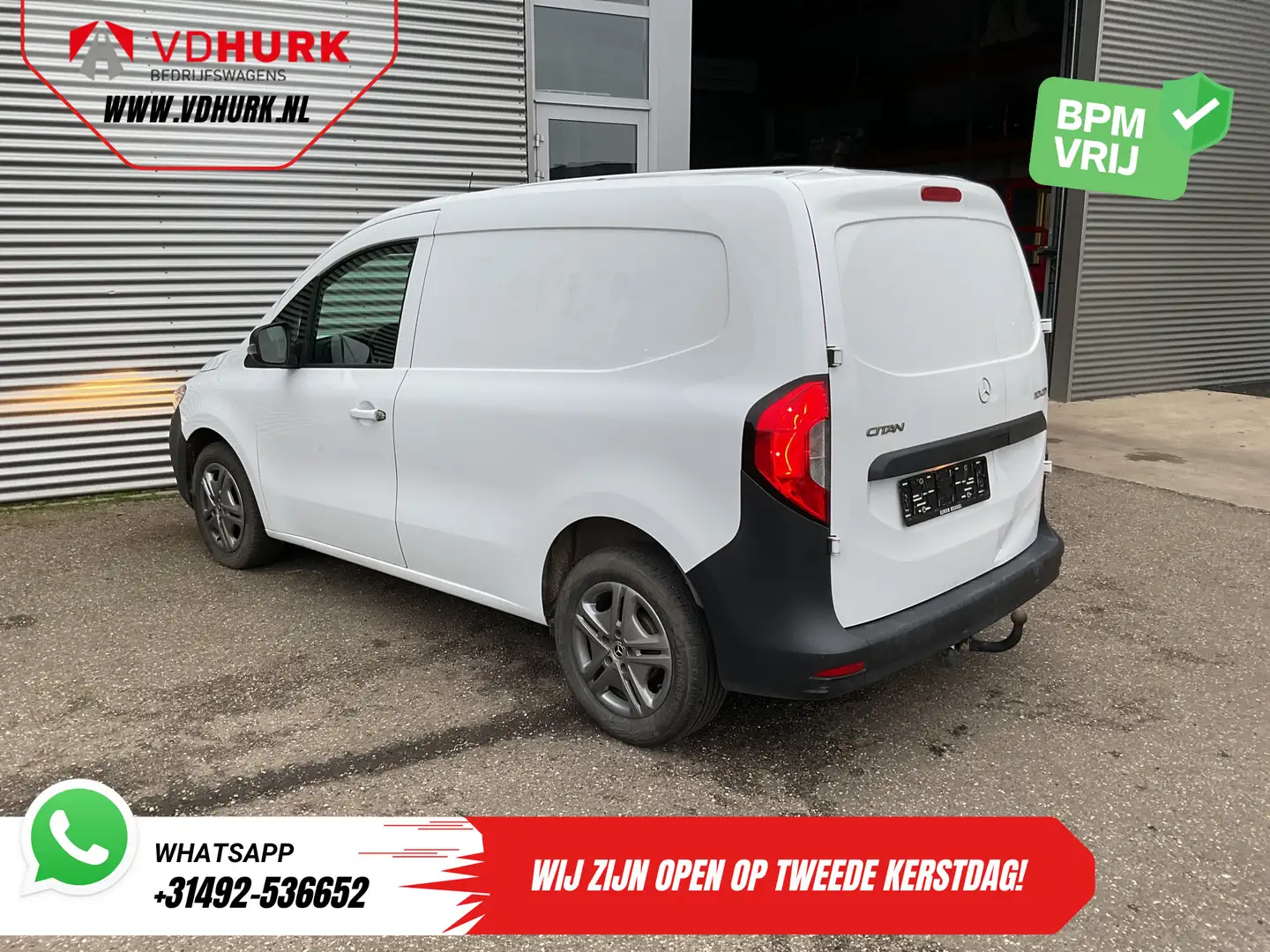 Mercedes-Benz Citan 110 CDI 3 Pers./ Carplay/ Stoelverw./ PDC/ Cruise/ Blanc - 2