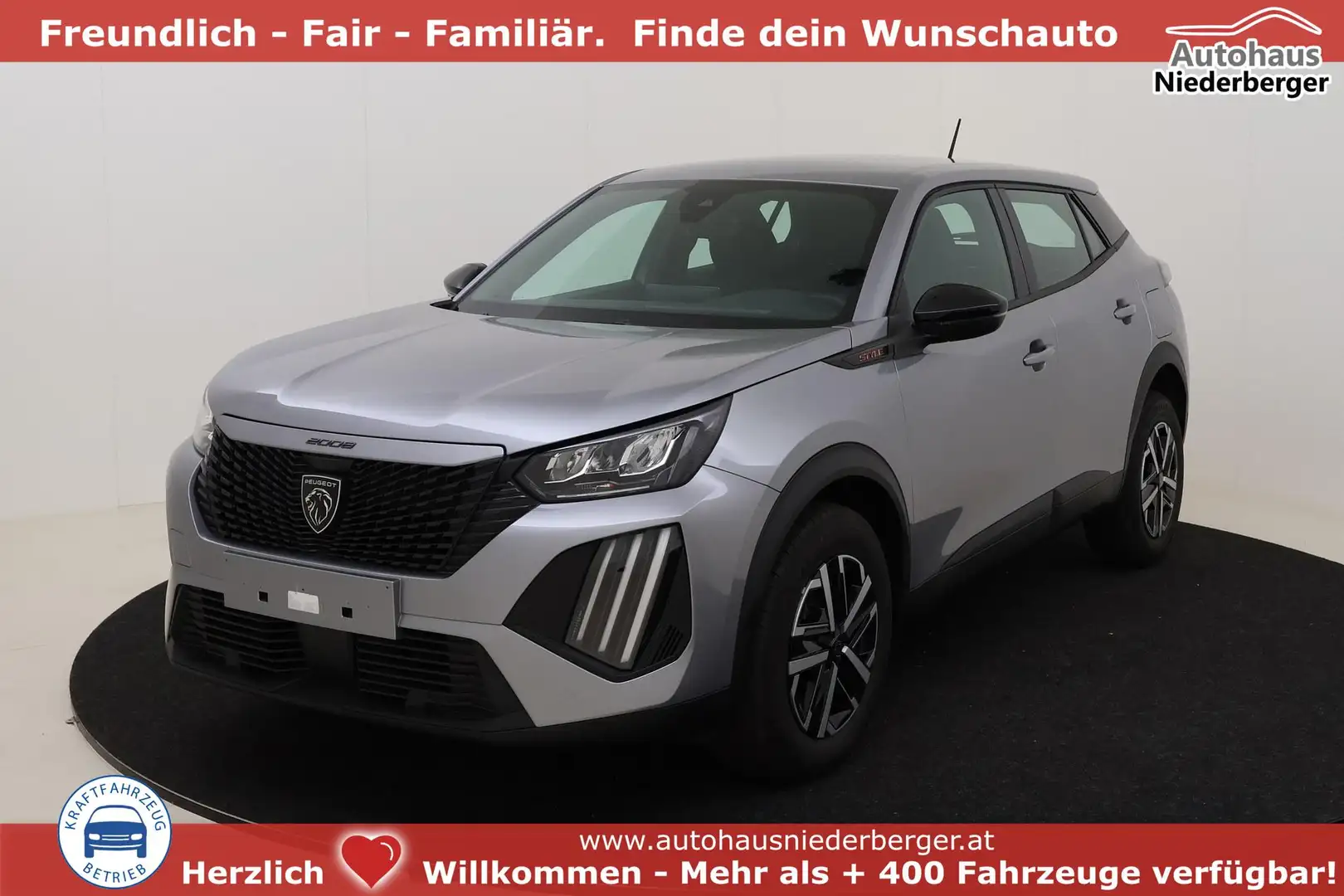 Peugeot 2008 Style Hybrid 145 e-DSC6 100 kW (136 PS), Automa... Grau - 1