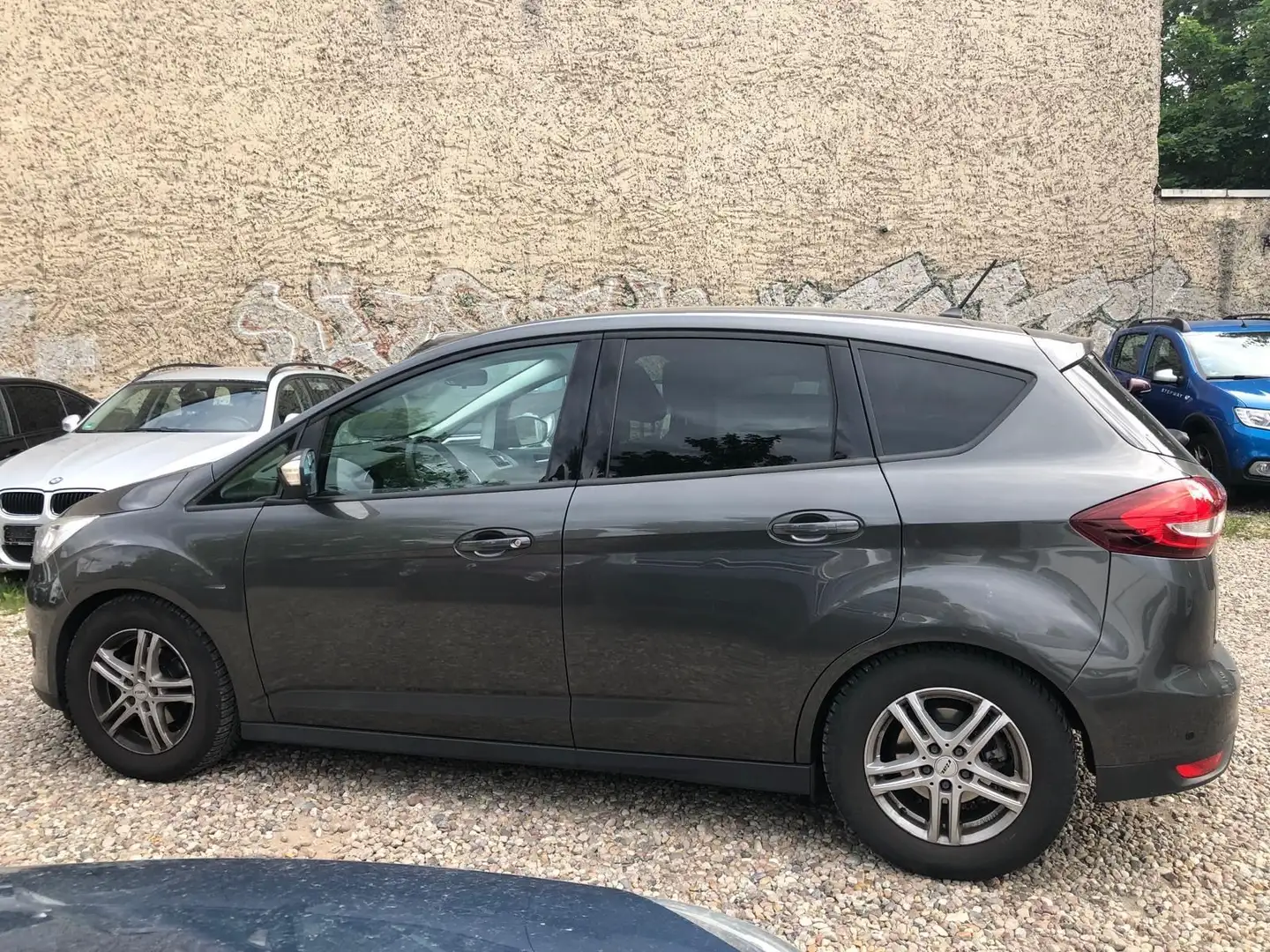 Ford C-Max C-MAX Trend ALU-SHZ-KLIMA-TOP Grijs - 2