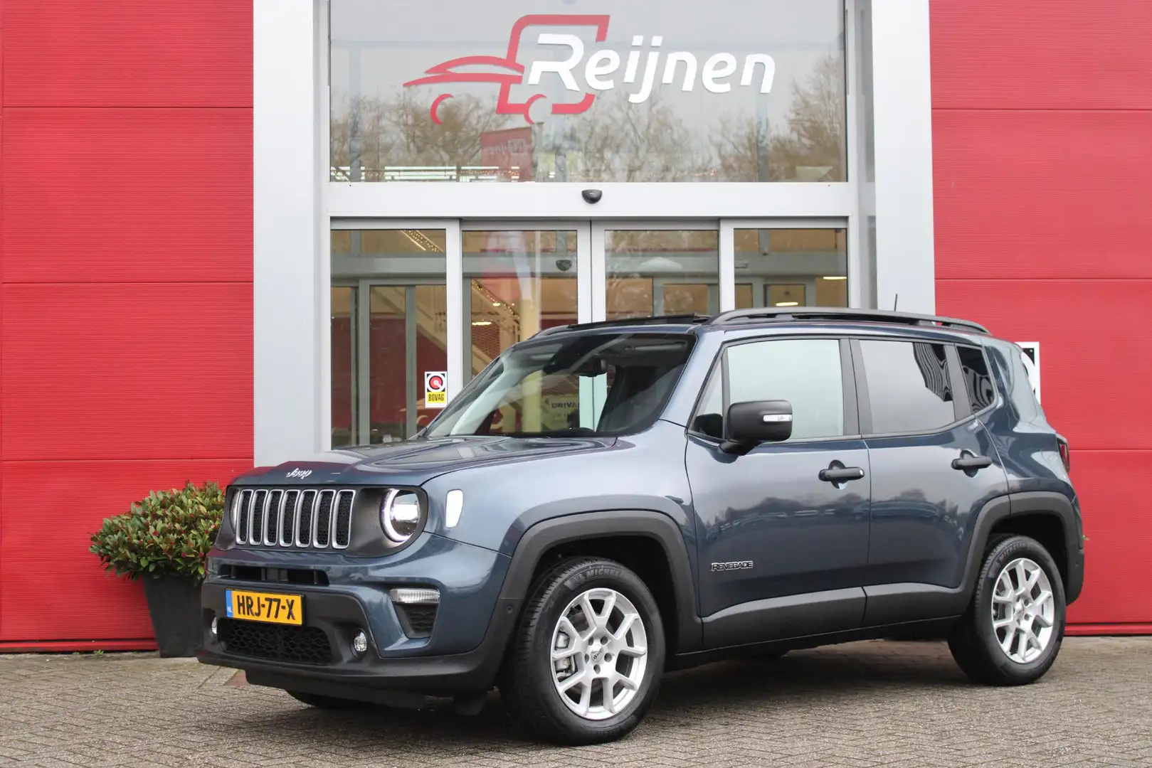 Jeep Renegade 1.5T 140PK e-Hybrid | PANORAMISCH SCHUIF/KANTEL DA Blau - 1