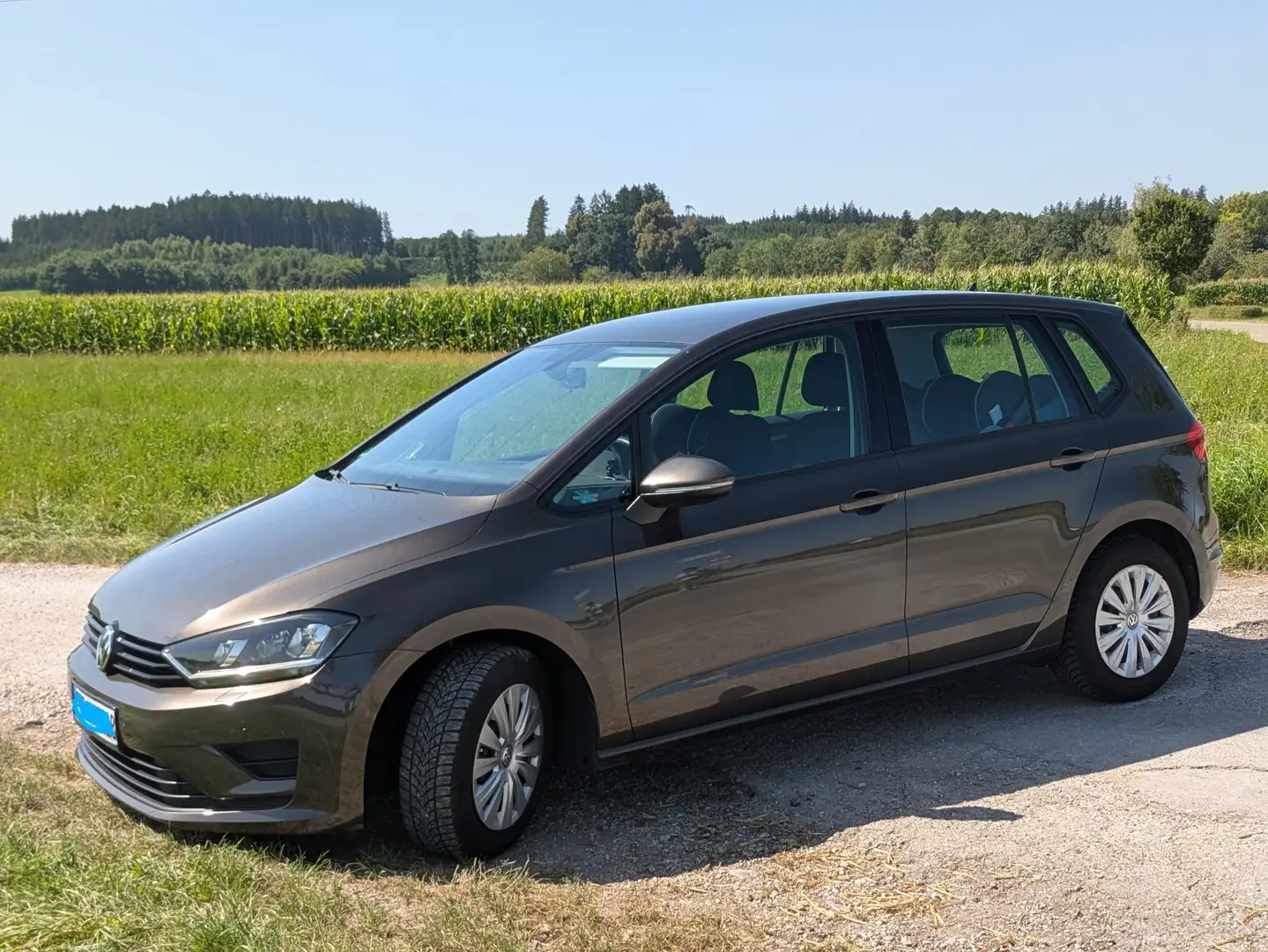 Volkswagen Golf Sportsvan 2015 Automatik 2. Hand, HU 11/2026, Familienwagen Braun - 2