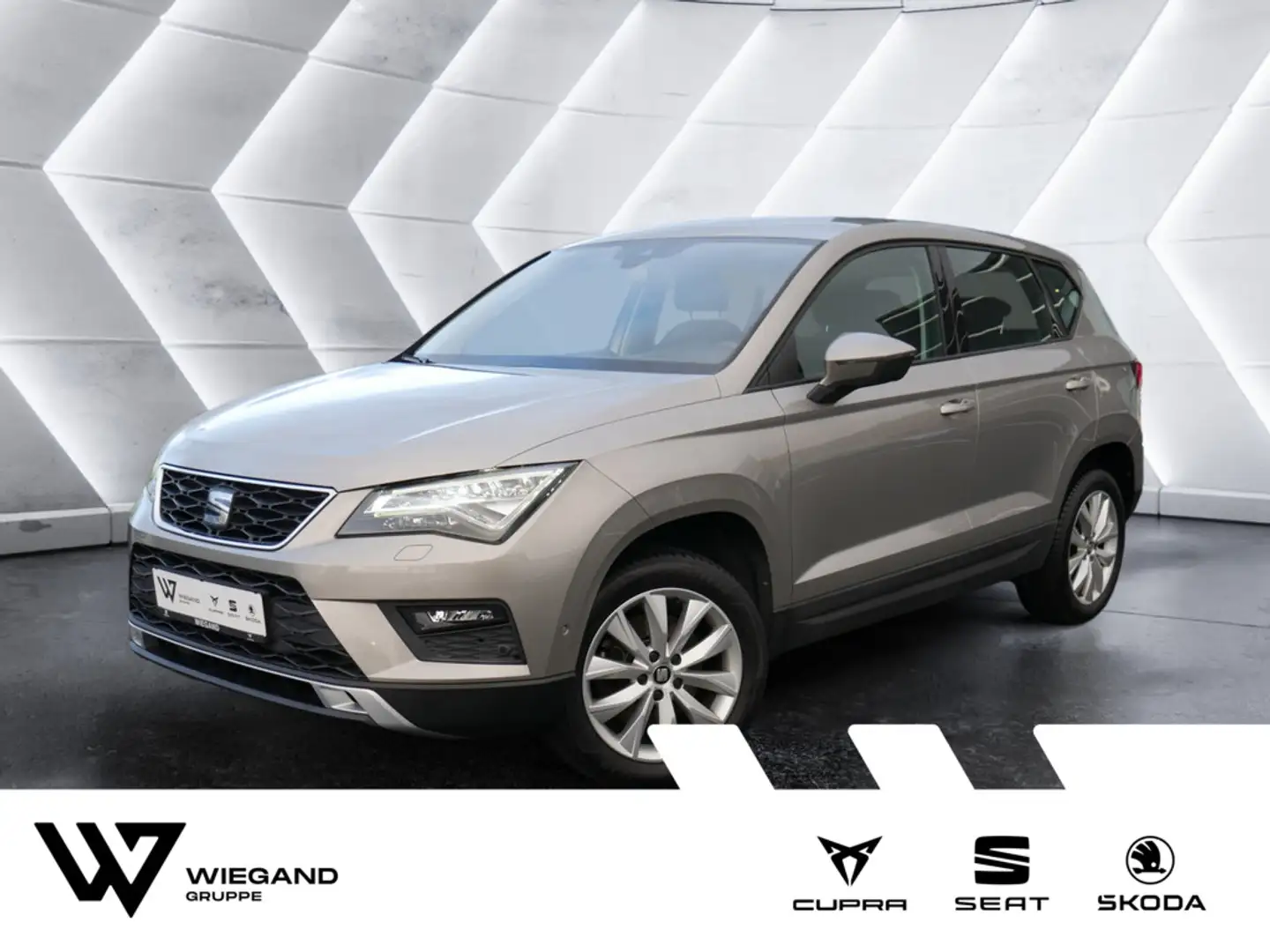 SEAT Ateca 1.4 TSI Style KLIMA PDC SHZ NAVI LED Beige - 1