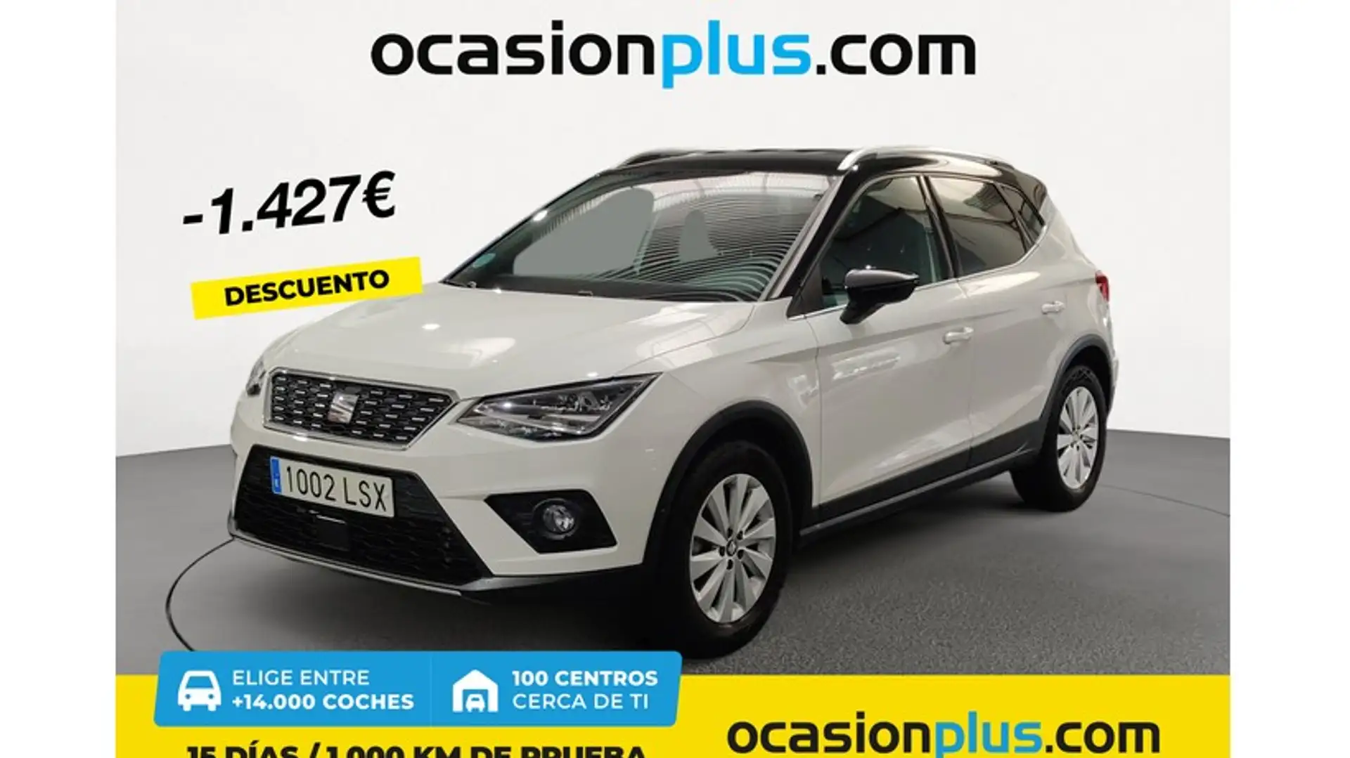 SEAT Arona 1.0 TGI S&S Xcellence 90 Weiß - 1
