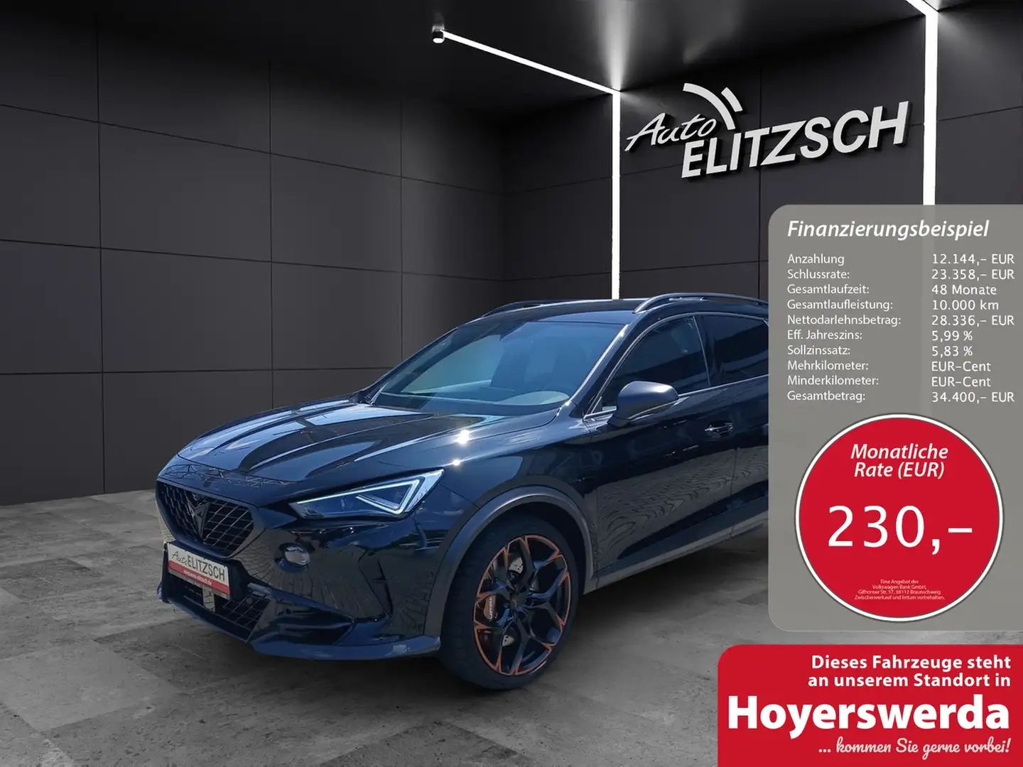 CUPRA Formentor VZ5 Matrix GRAIL-Sportauspuff AID ACC RFK 20" Schwarz - 1