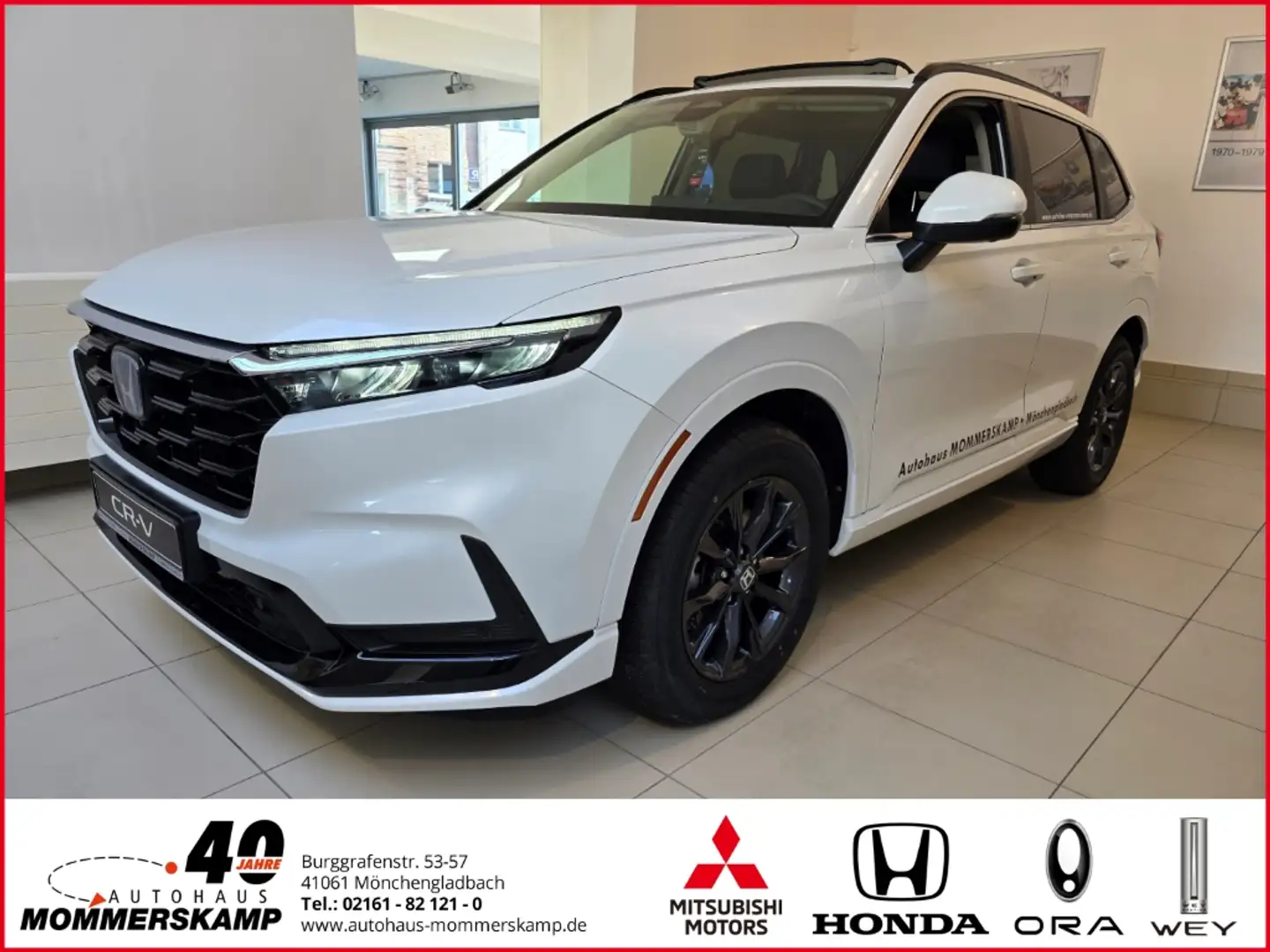 Honda CR-V e:HEV Advance Style Paket AWD 2.0 Leder El. Pano.P Weiß - 1