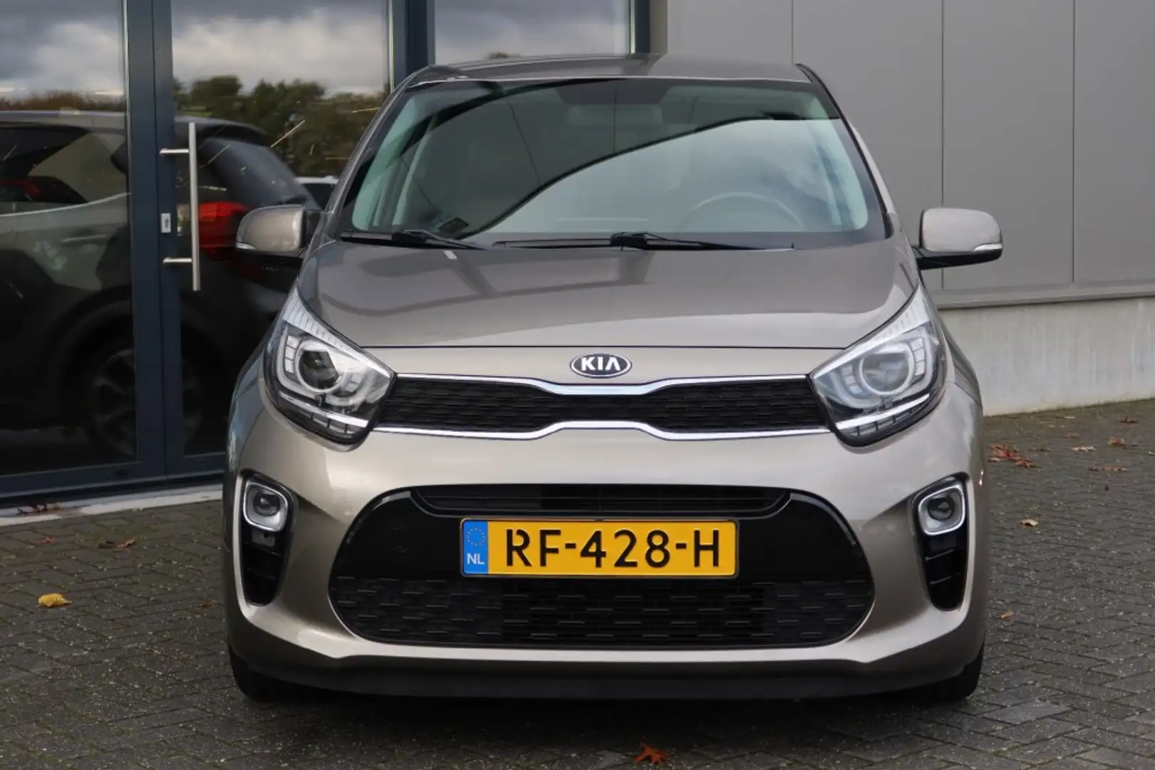 Kia Picanto 1.0 CVVT Design Edition Clima, NAVI, Camera, Leder Gris - 2