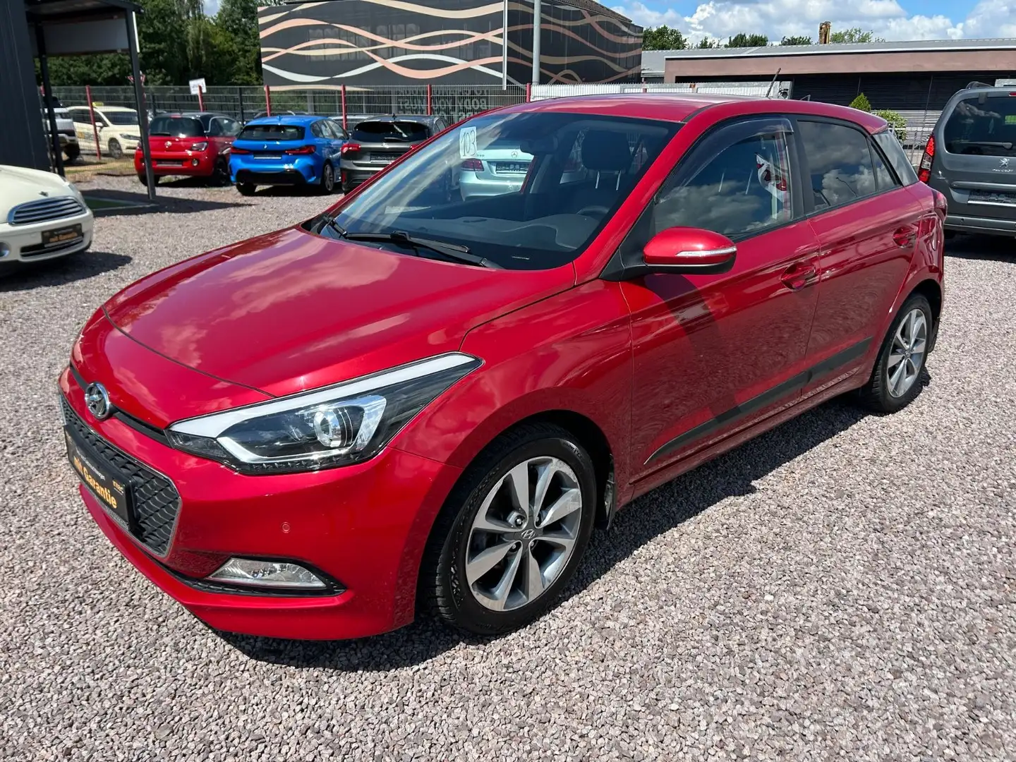 Hyundai i20 Active 1.4 *LED*Tempomat*1.Hand*Euro6* Kırmızı - 1