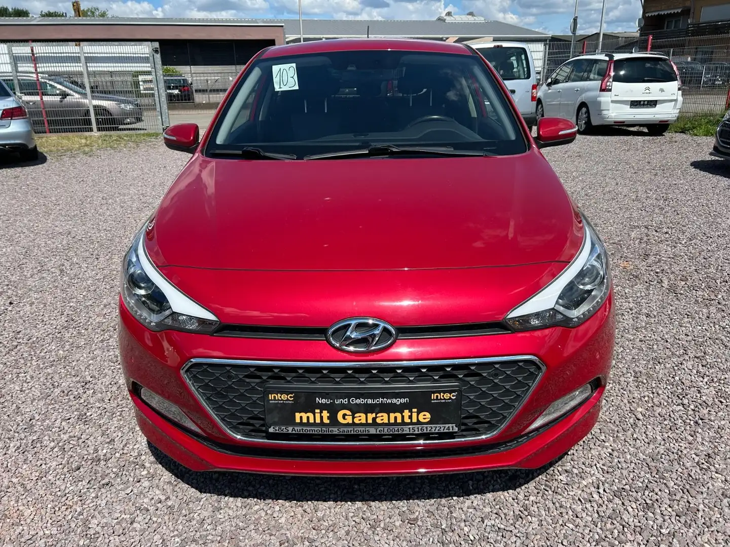 Hyundai i20 Active 1.4 *LED*Tempomat*1.Hand*Euro6* Kırmızı - 2