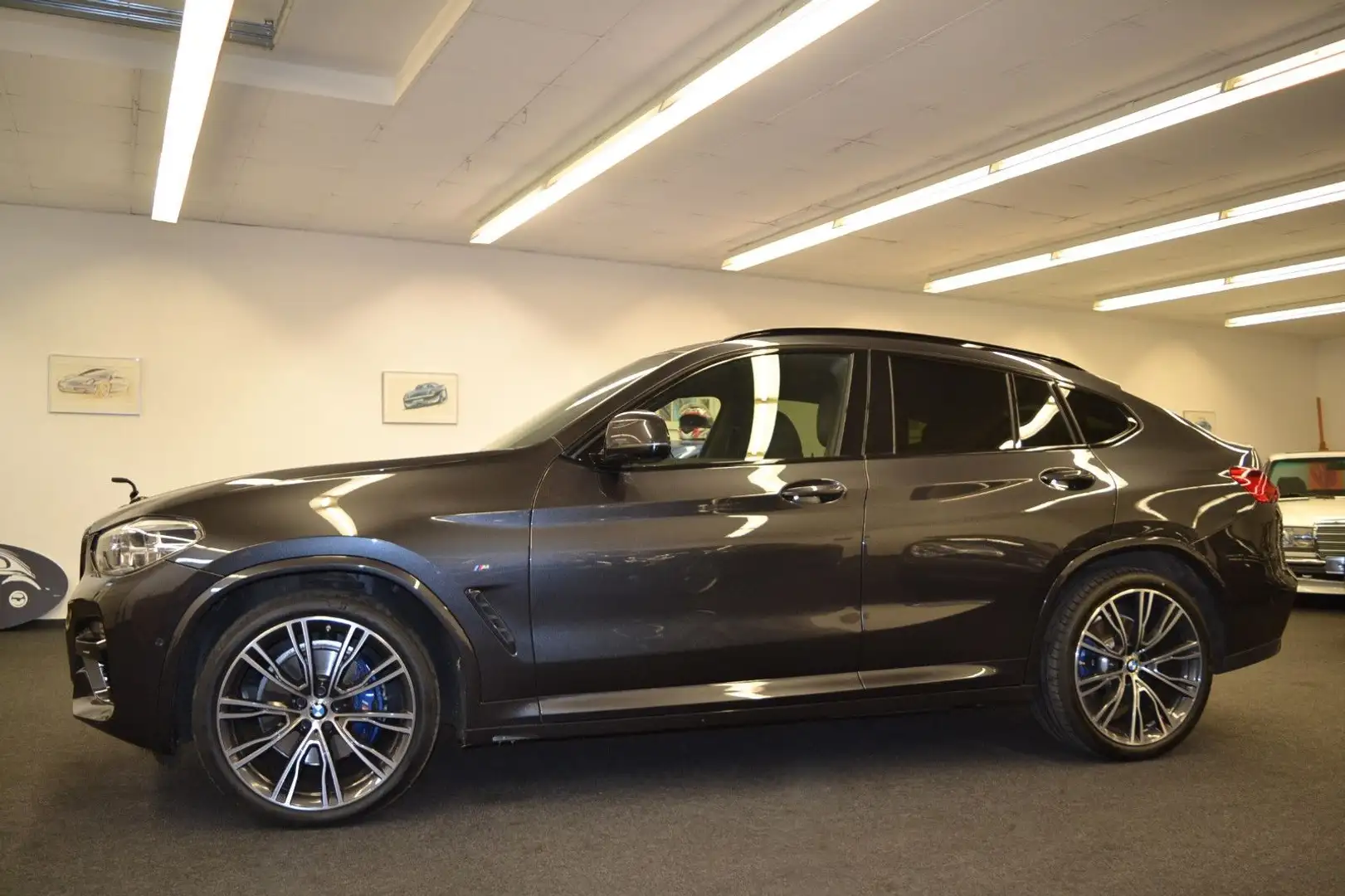 BMW X4 M (21`Zoll/AHK/Doppelglas) Grau - 2