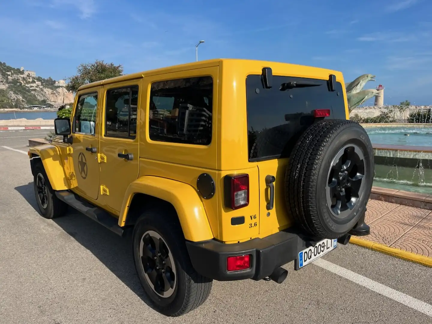 Jeep Wrangler Wrangler V6 3.6 Pentastar 284 Unlimited Série Limitée Wrangler X A Jaune - 2