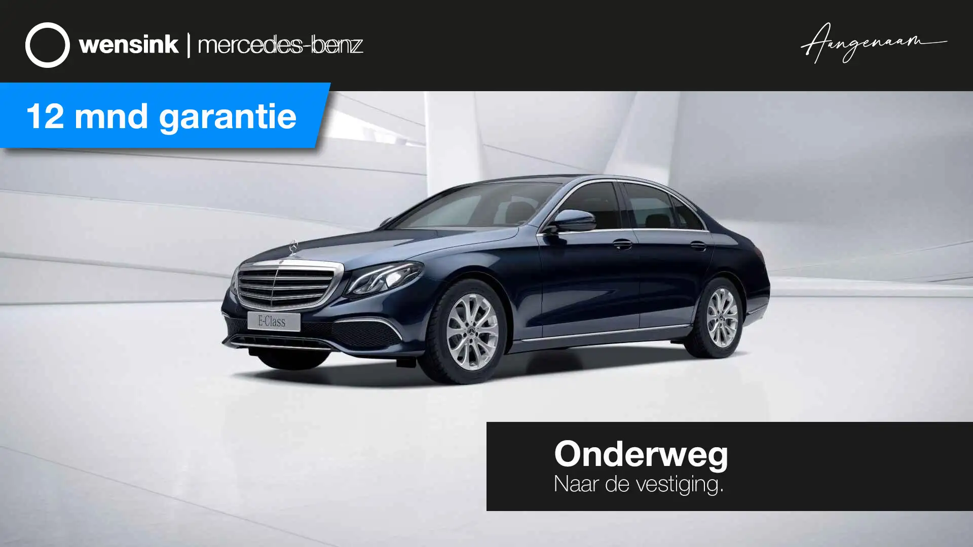 Mercedes-Benz E 220 d | Panoramadak | Luchtvering | Sfeerverlichting | Blauw - 1