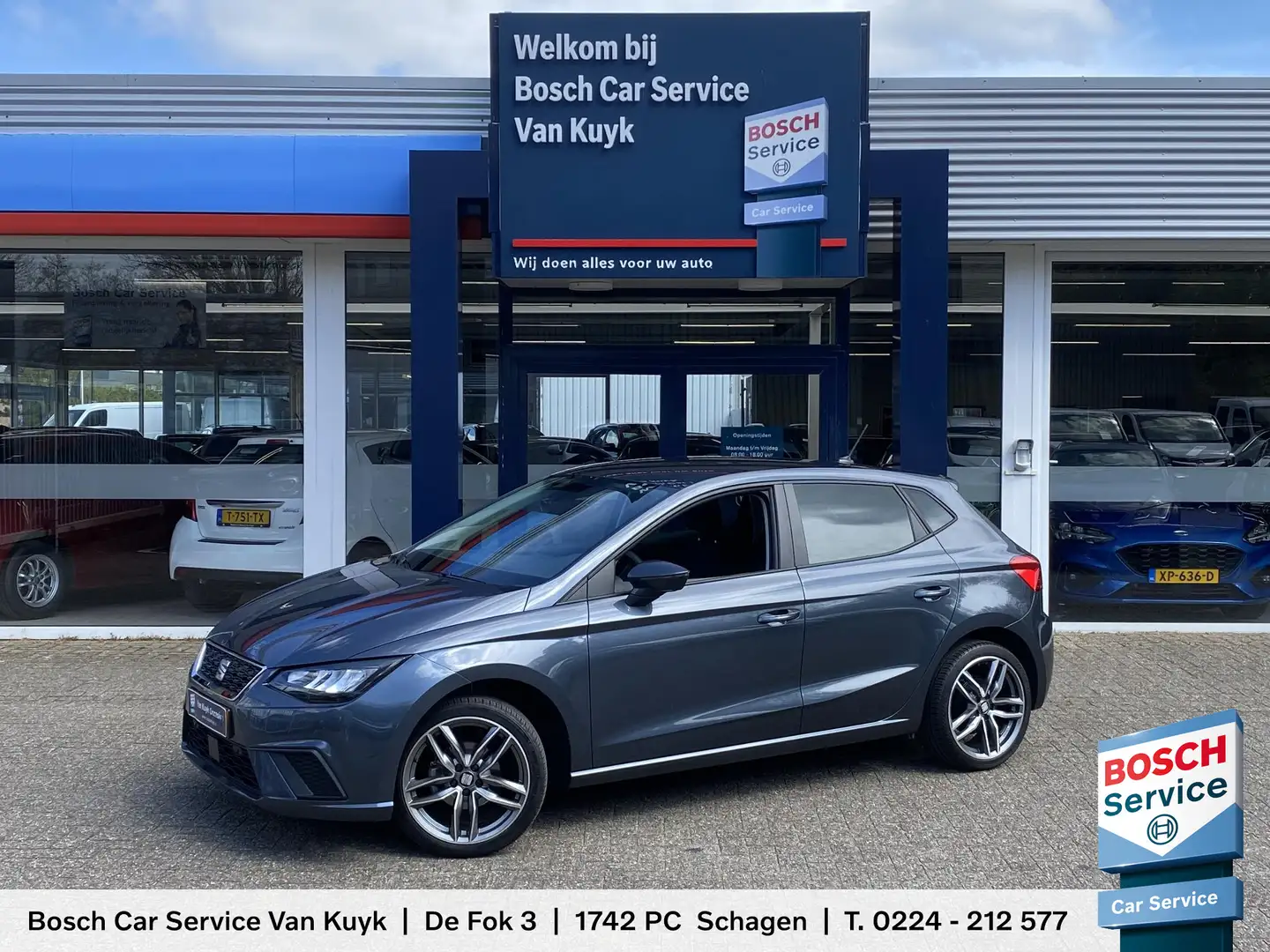 SEAT Ibiza 1.0 EcoTSI Style Business Intense / NL-Auto / 2 Ja Grijs - 1
